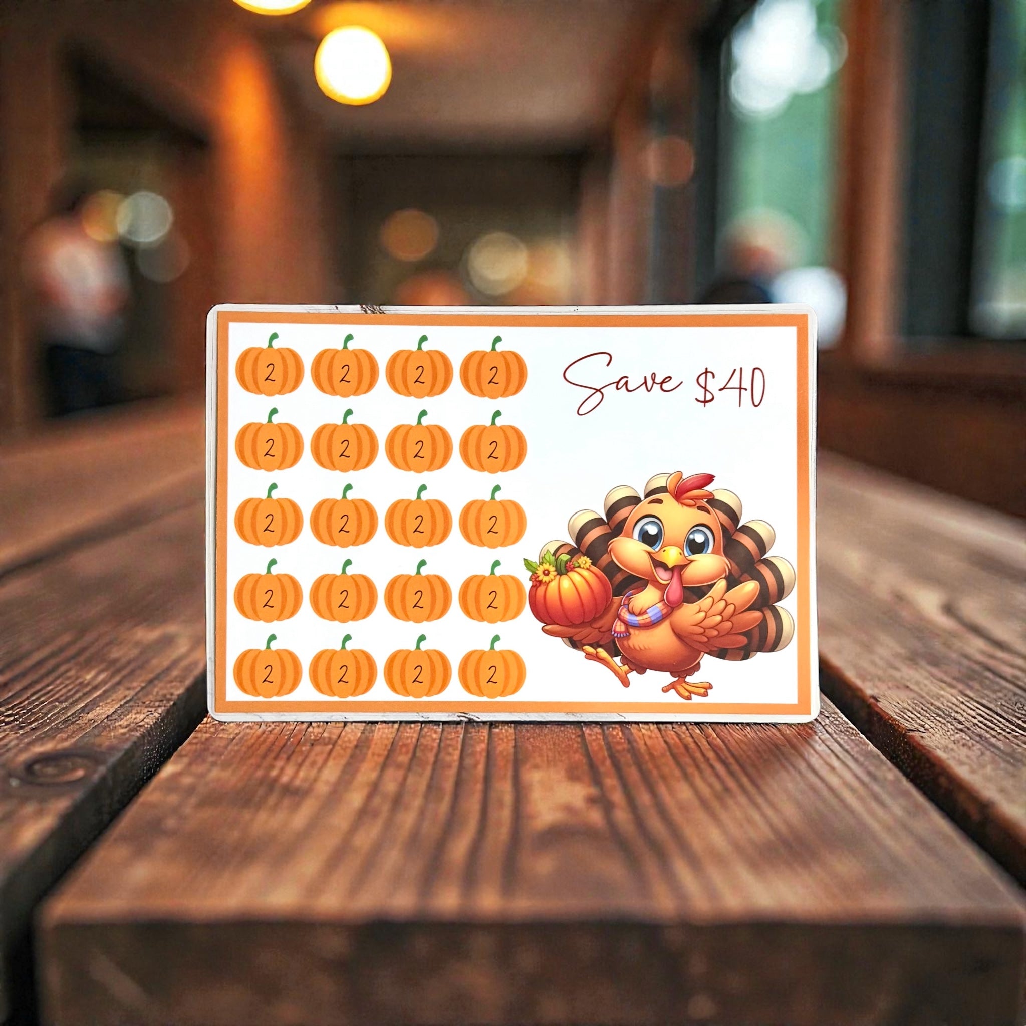 Thanksgiving Savings Challenge A5