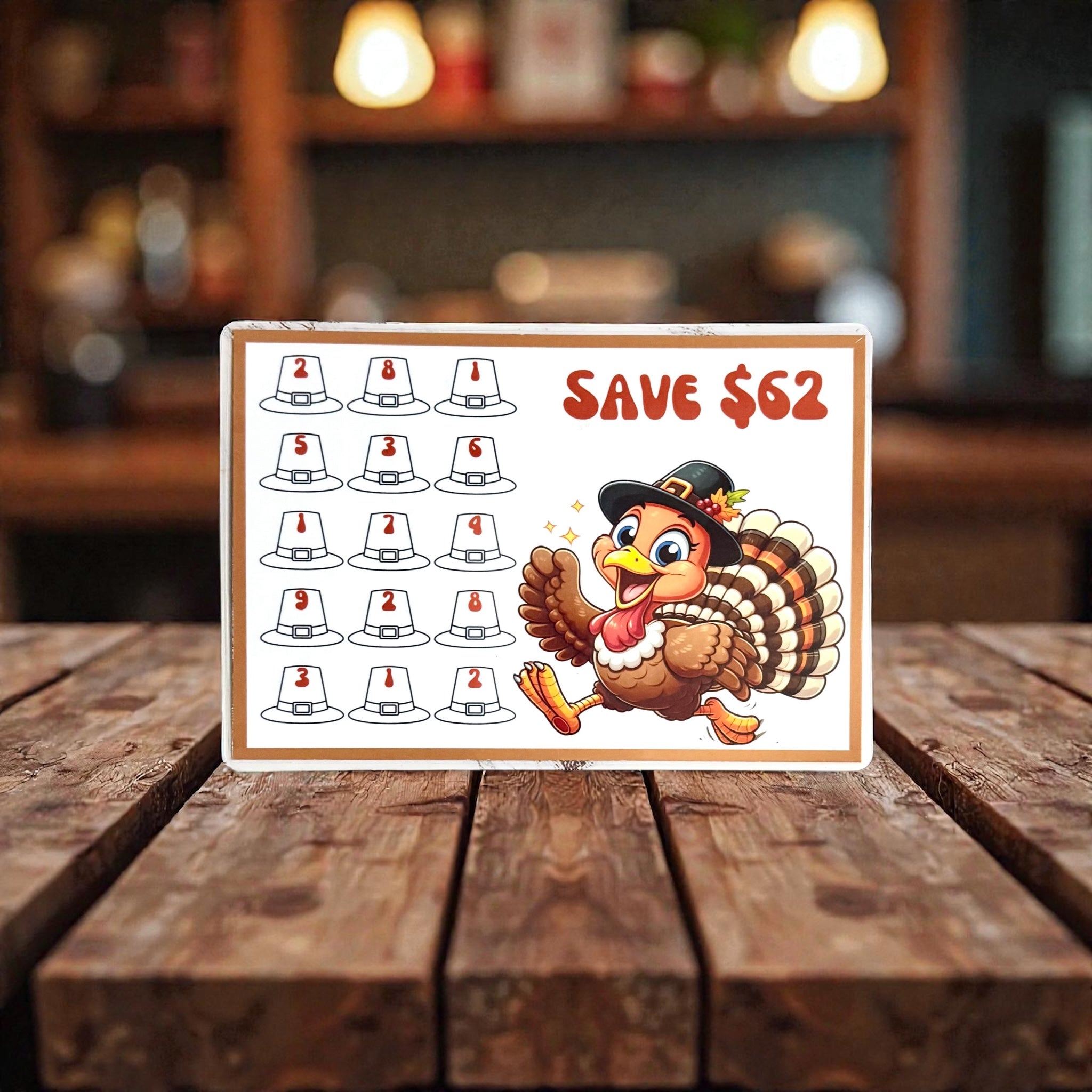 Thanksgiving Savings Challenge A5