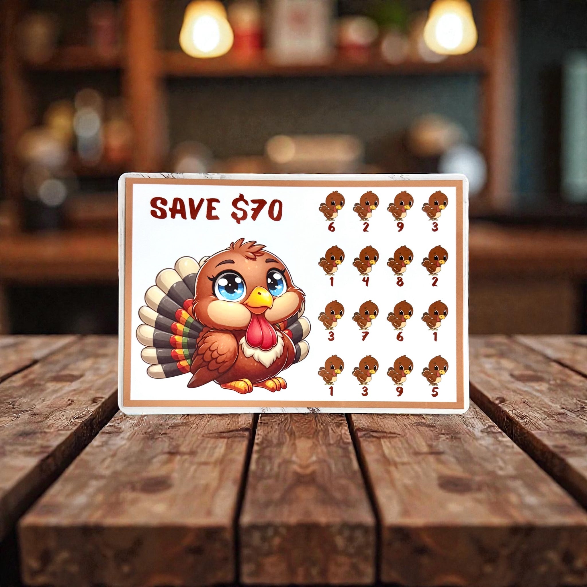 Thanksgiving Savings Challenge A5