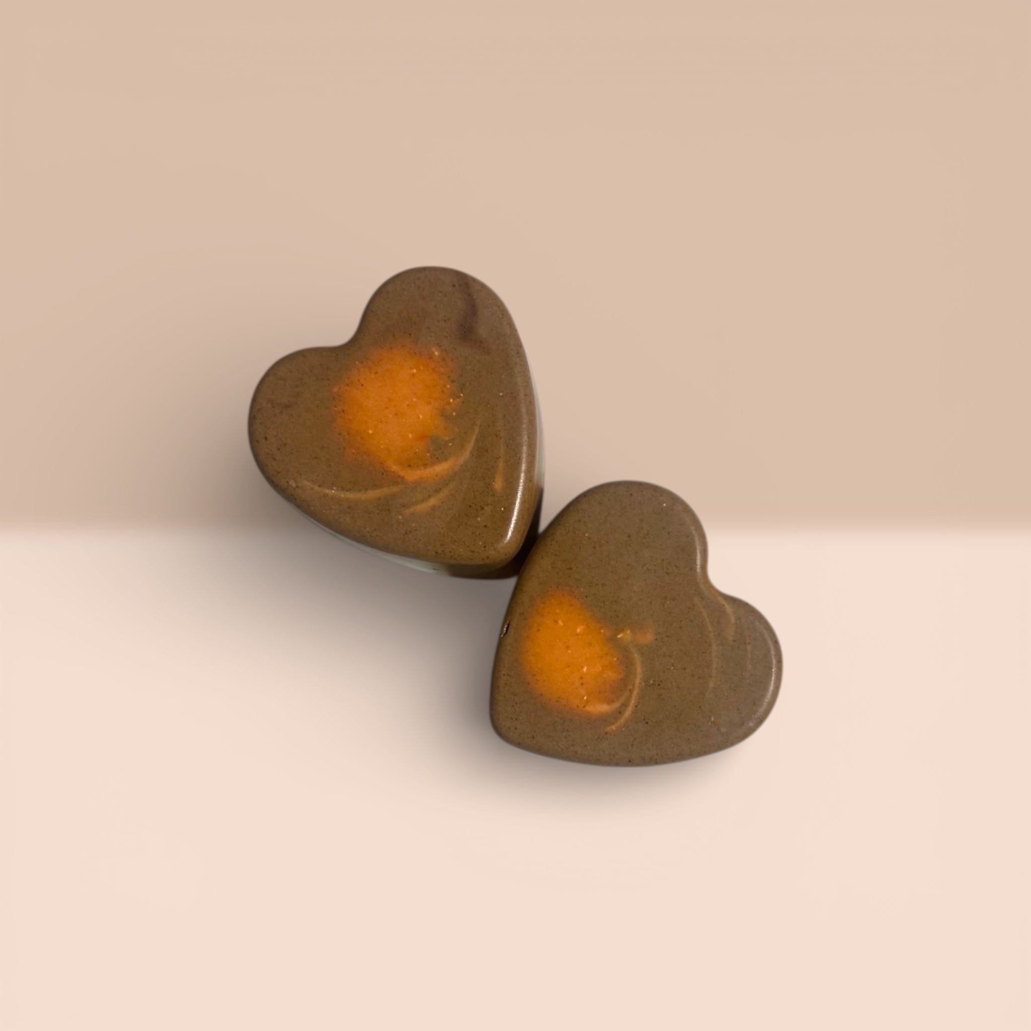 Artisan heart soap Strawberry whip