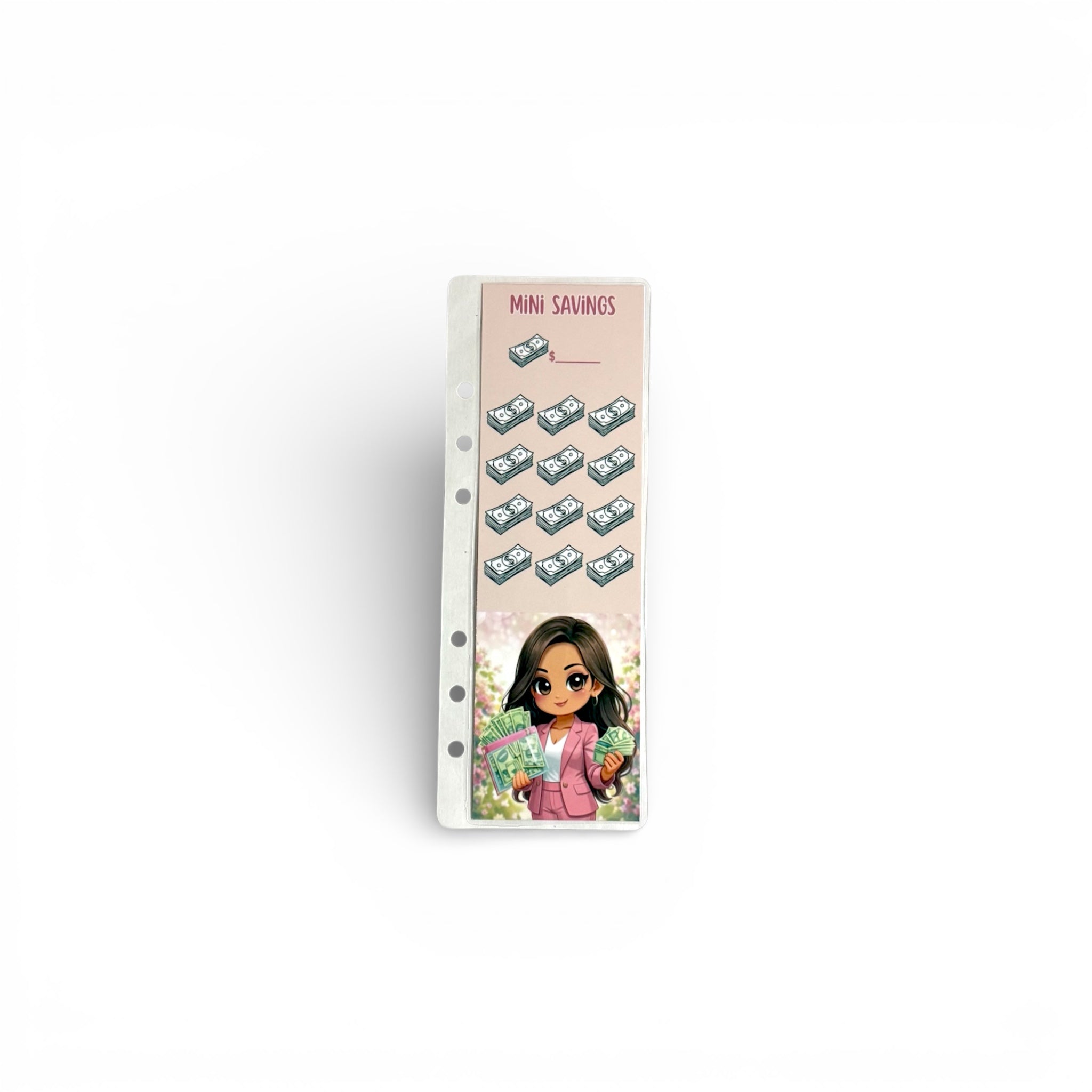 Mini Savings Challenge Bookmark