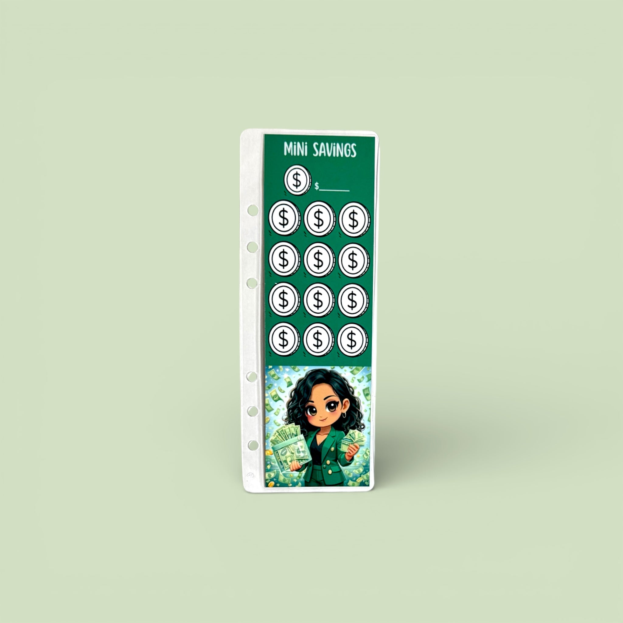 Mini Savings Challenge Bookmark