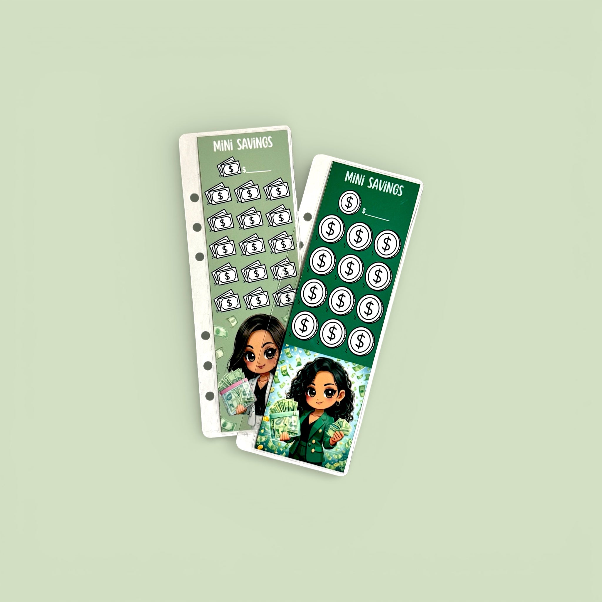 Mini Savings Challenge Bookmark