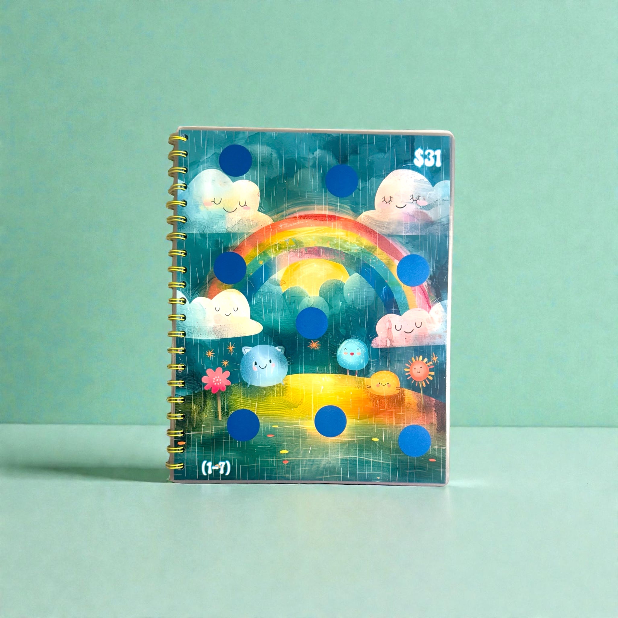 Rainy Day Savings Challenge Book