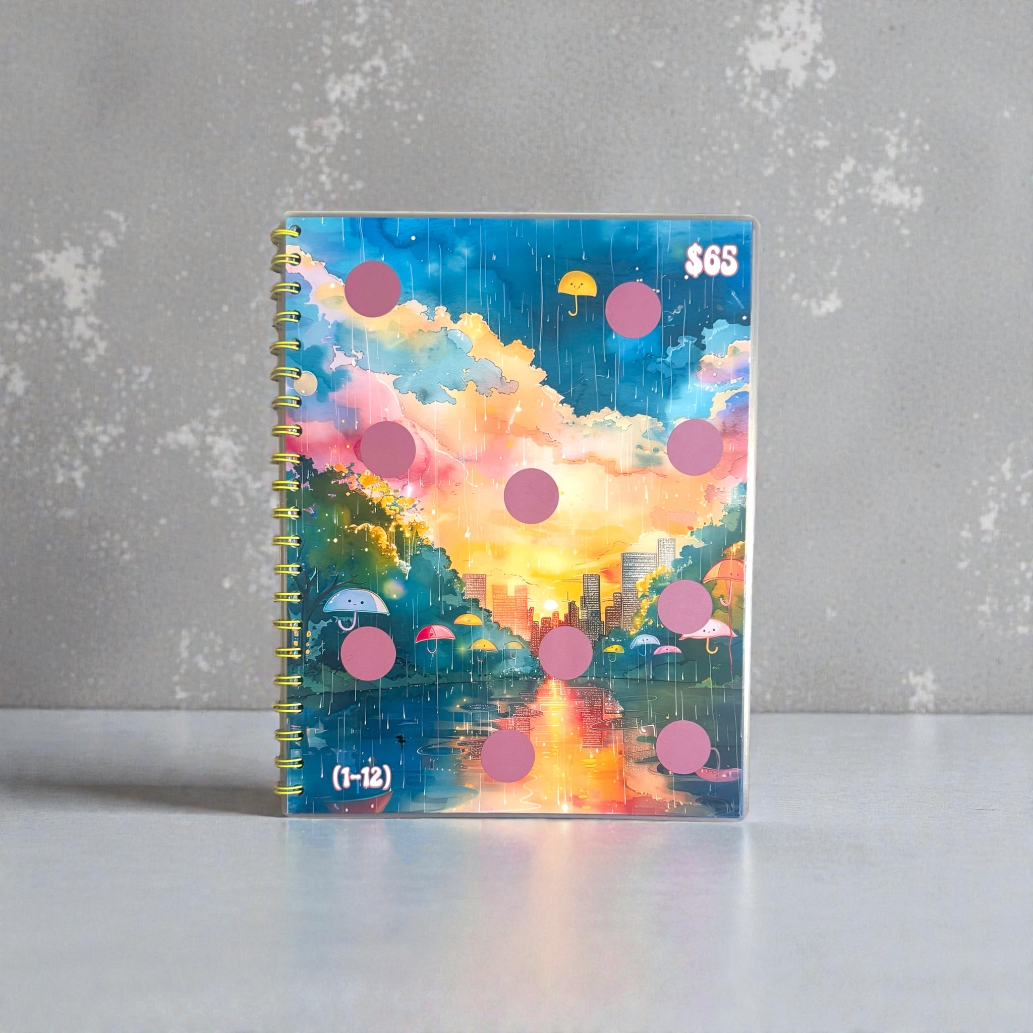 Rainy Day Savings Challenge Book