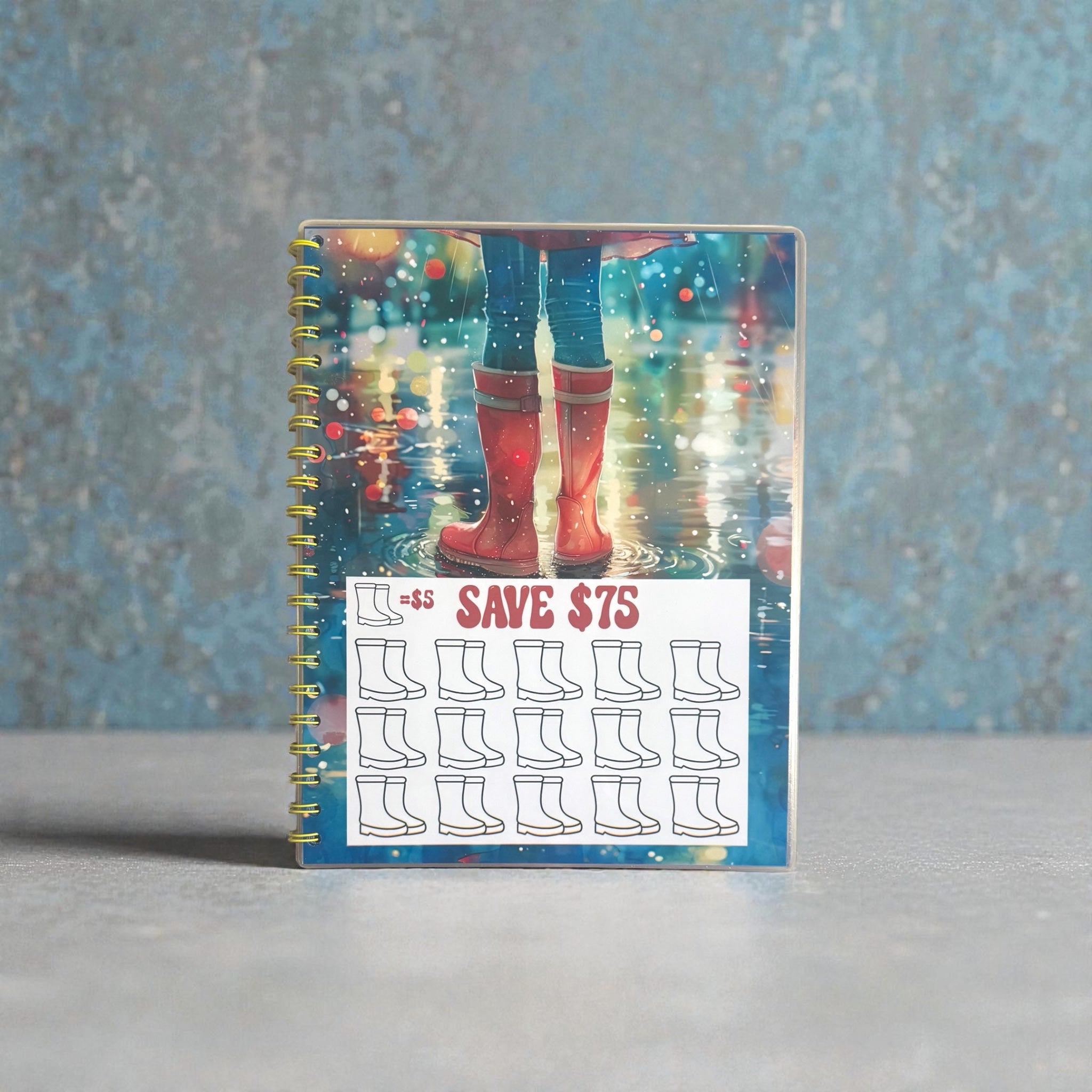 Rainy Day Savings Challenge Book