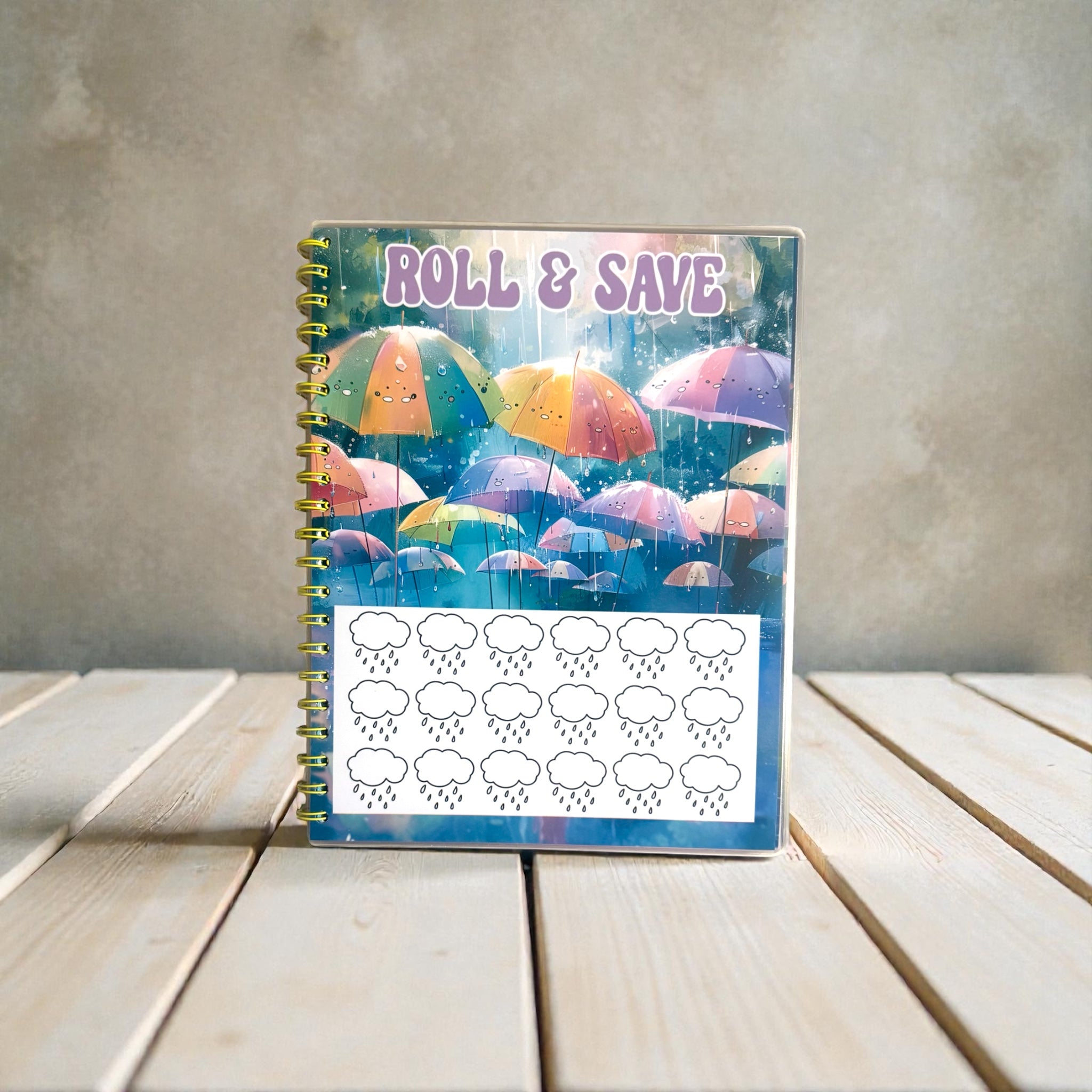 Rainy Day Savings Challenge Book
