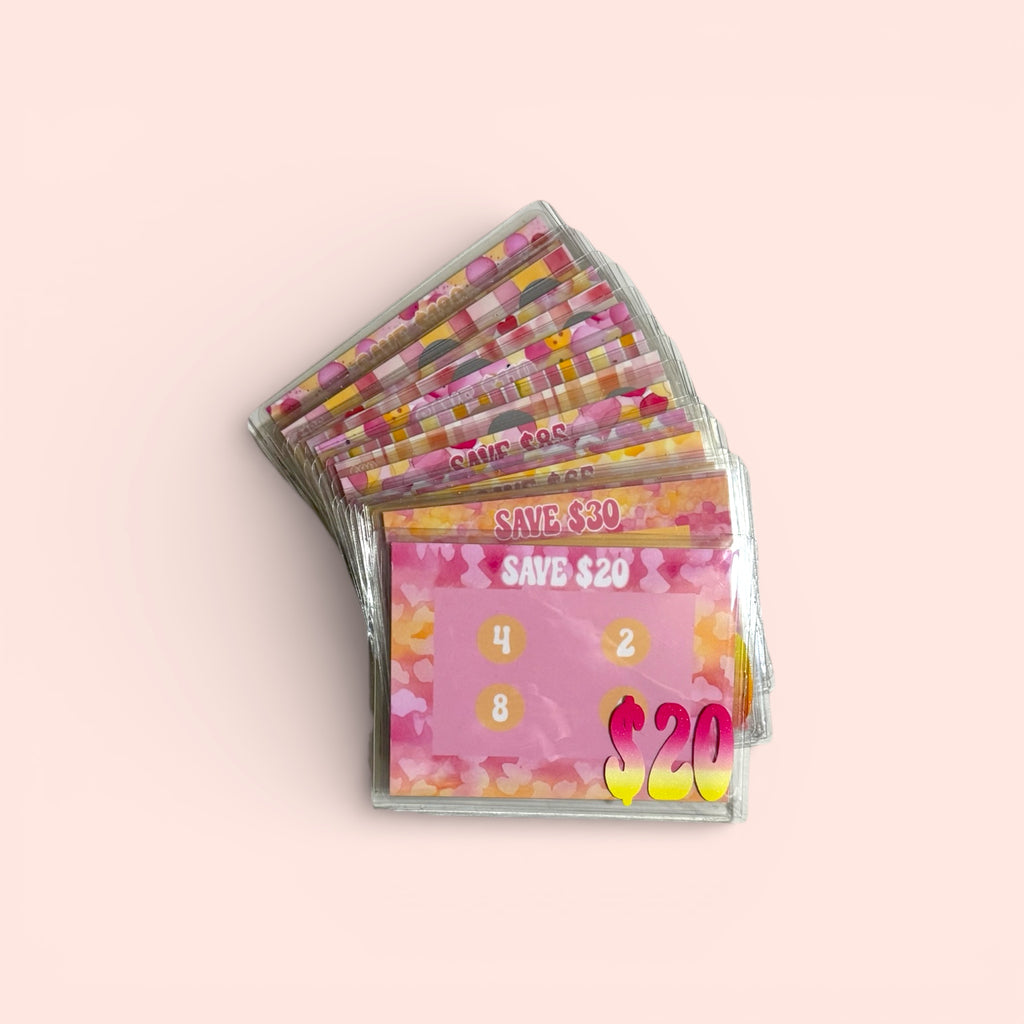 $1,500 Pink Savings Challenge Box