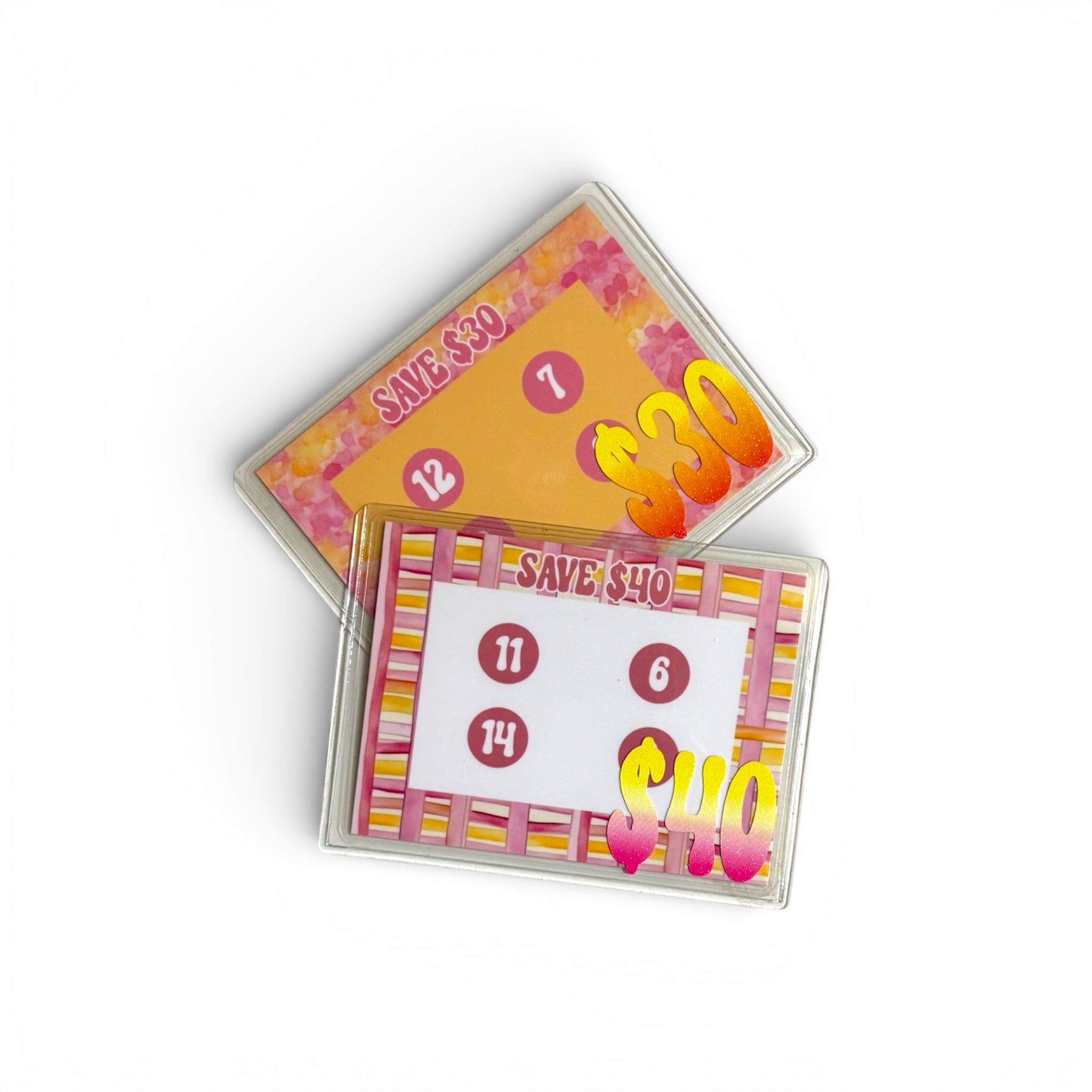 $1,500 Pink Savings Challenge Box