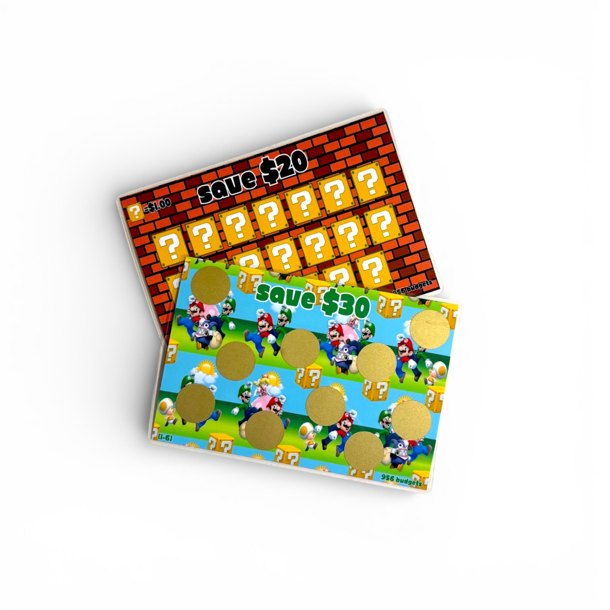 A5 Savings Challenge Set of 12