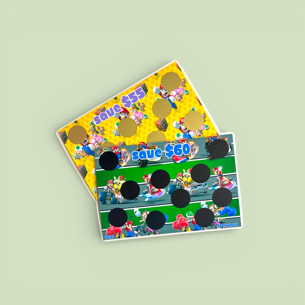 A5 Savings Challenge Set of 12