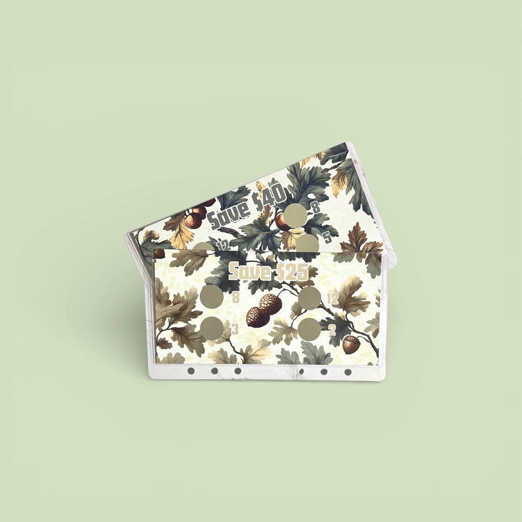 Fall Savings Challenge Binder