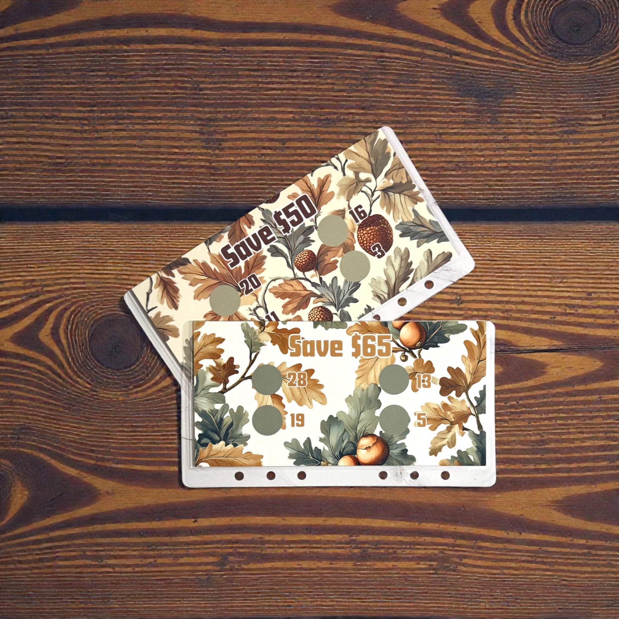 Fall Savings Challenge Binder