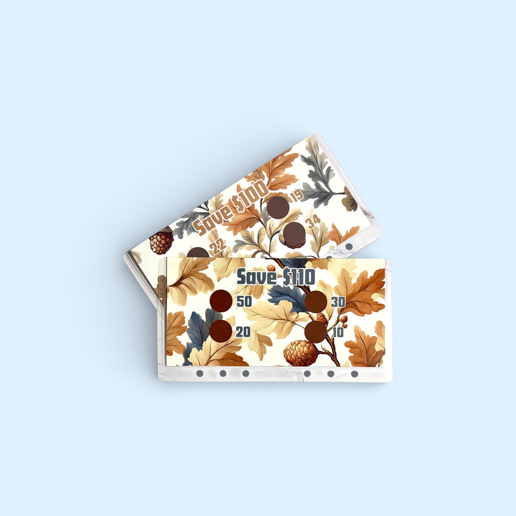 Fall Savings Challenge Binder