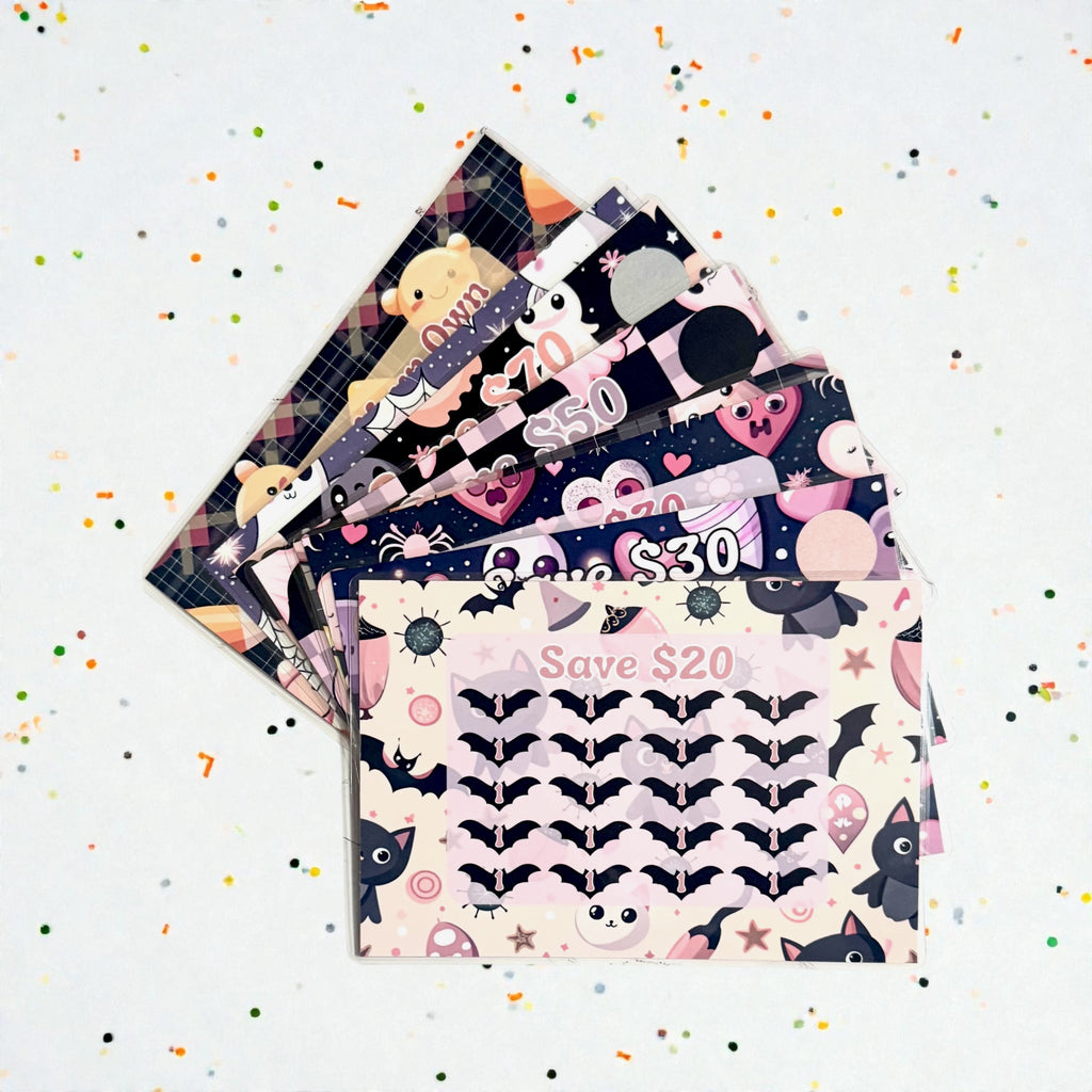 A5 Halloween Savings Challenge