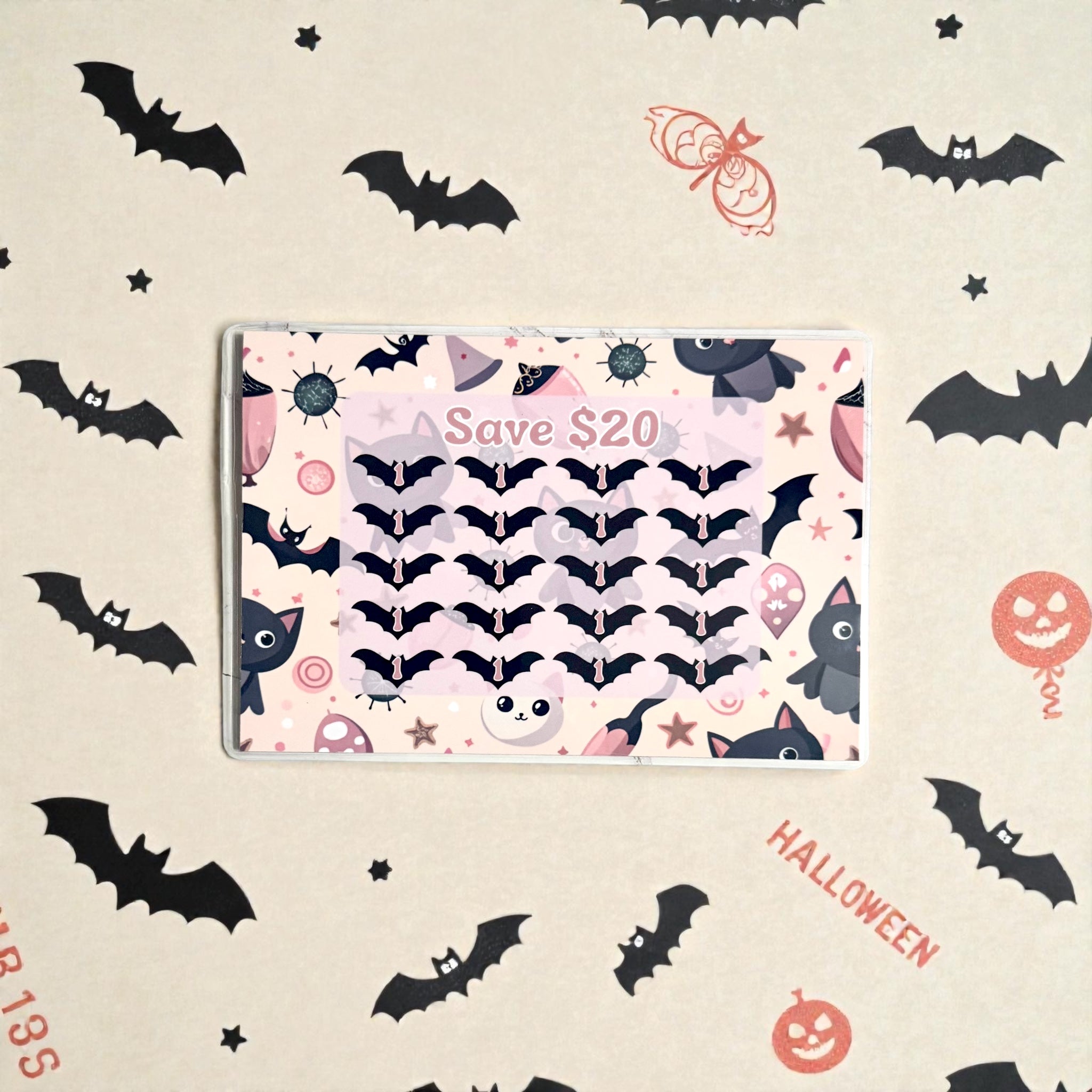 A5 Halloween Savings Challenge