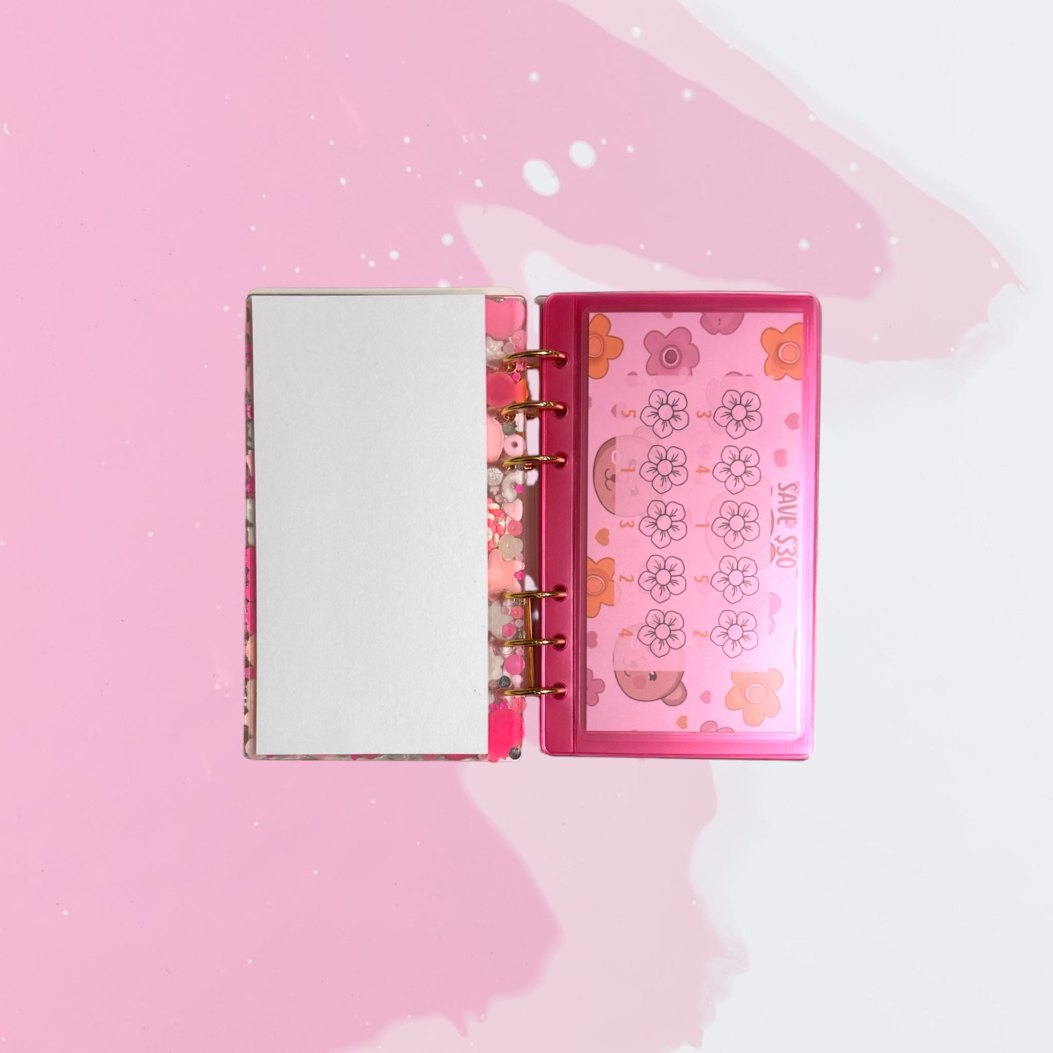 Junk Charm A6 Budget Binder