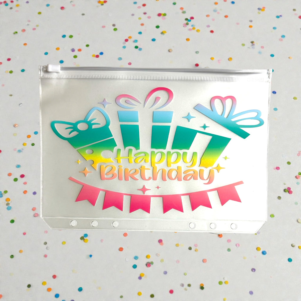 A5 Birthday Savings Challenge