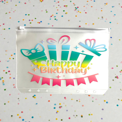 A5 Birthday Savings Challenge