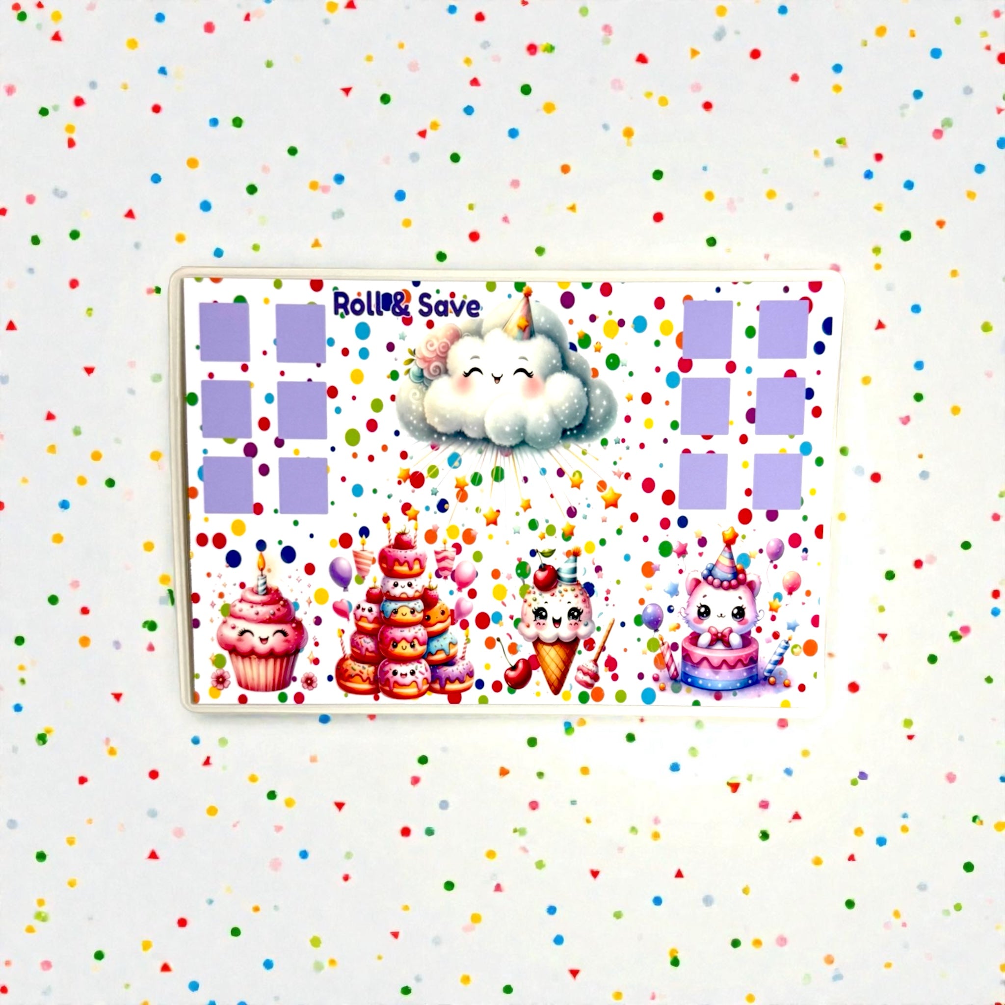 A5 Birthday Savings Challenge