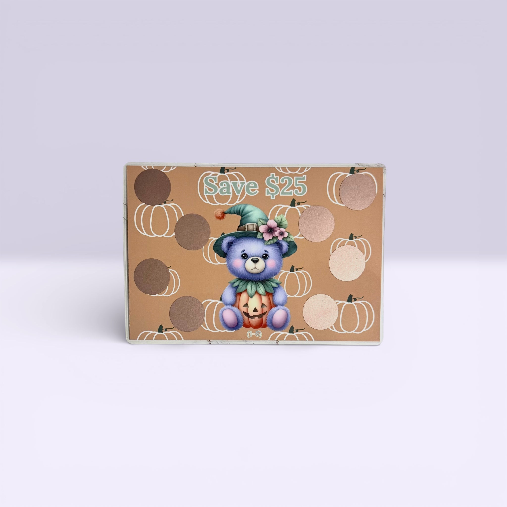 A5 Halloween Savings Challenge