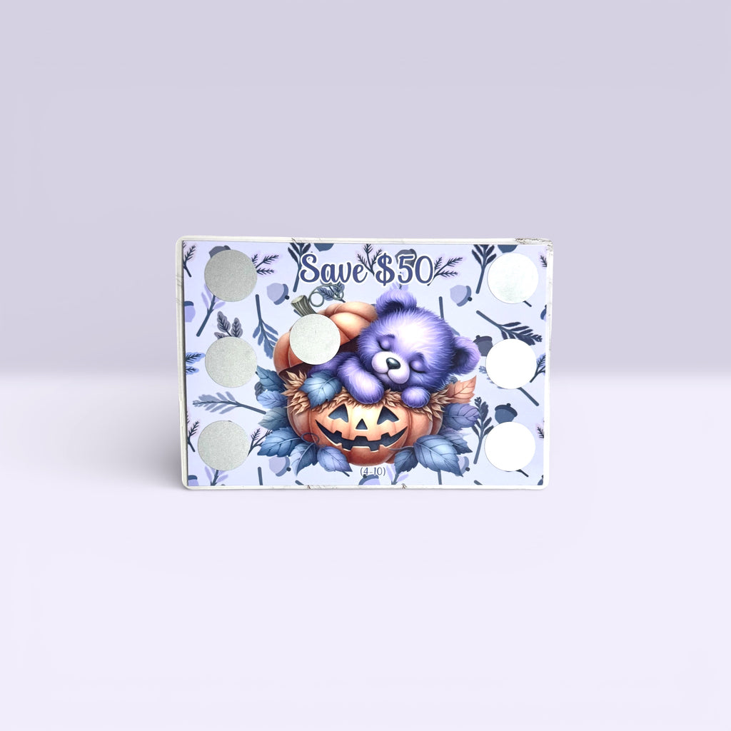 A5 Halloween Savings Challenge