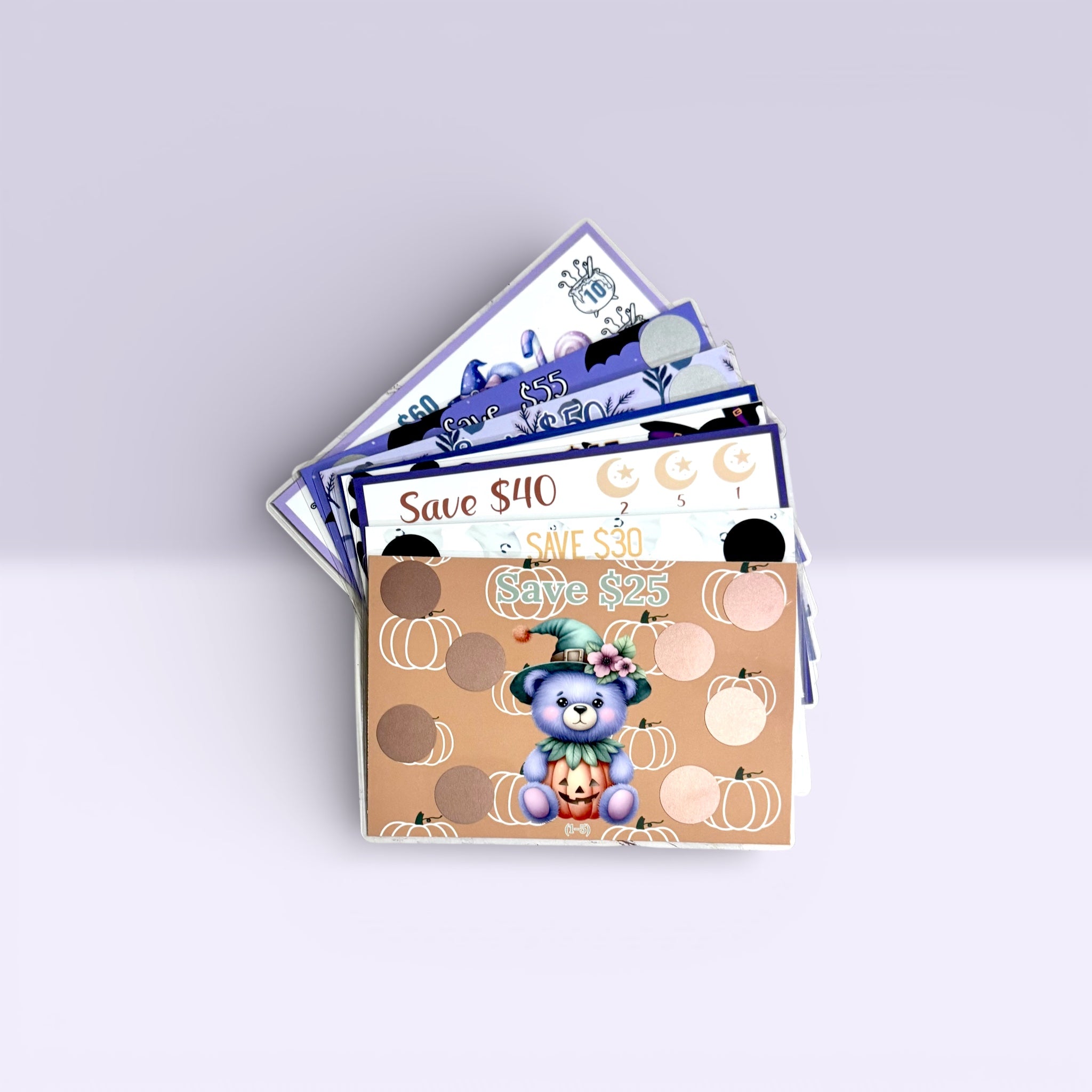 A5 Halloween Savings Challenge