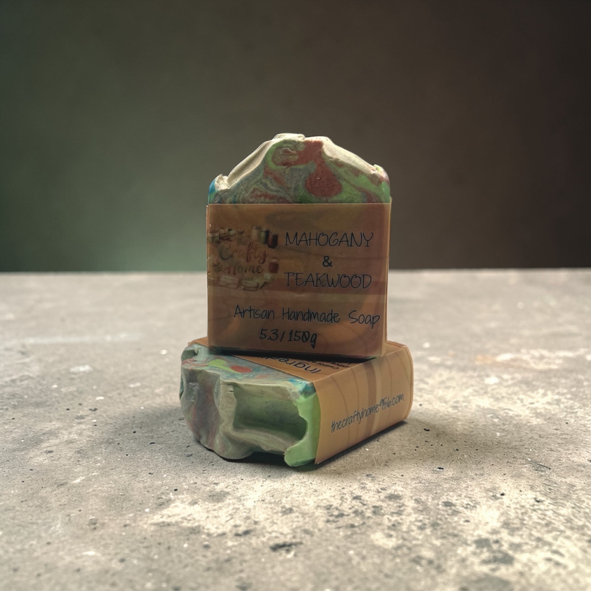 Mahogany Teakwood Artisan Handmade Soap