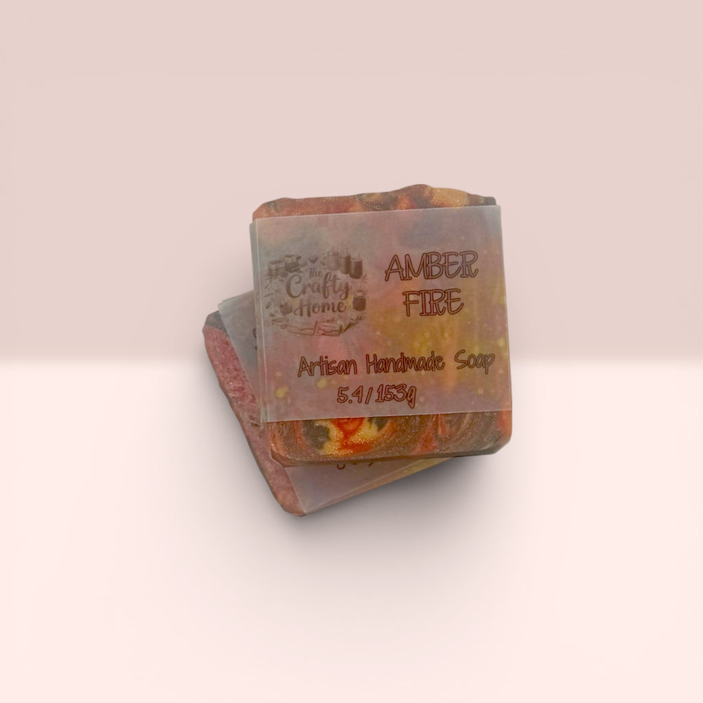 Artisan Handmade Soap Amber Fire
