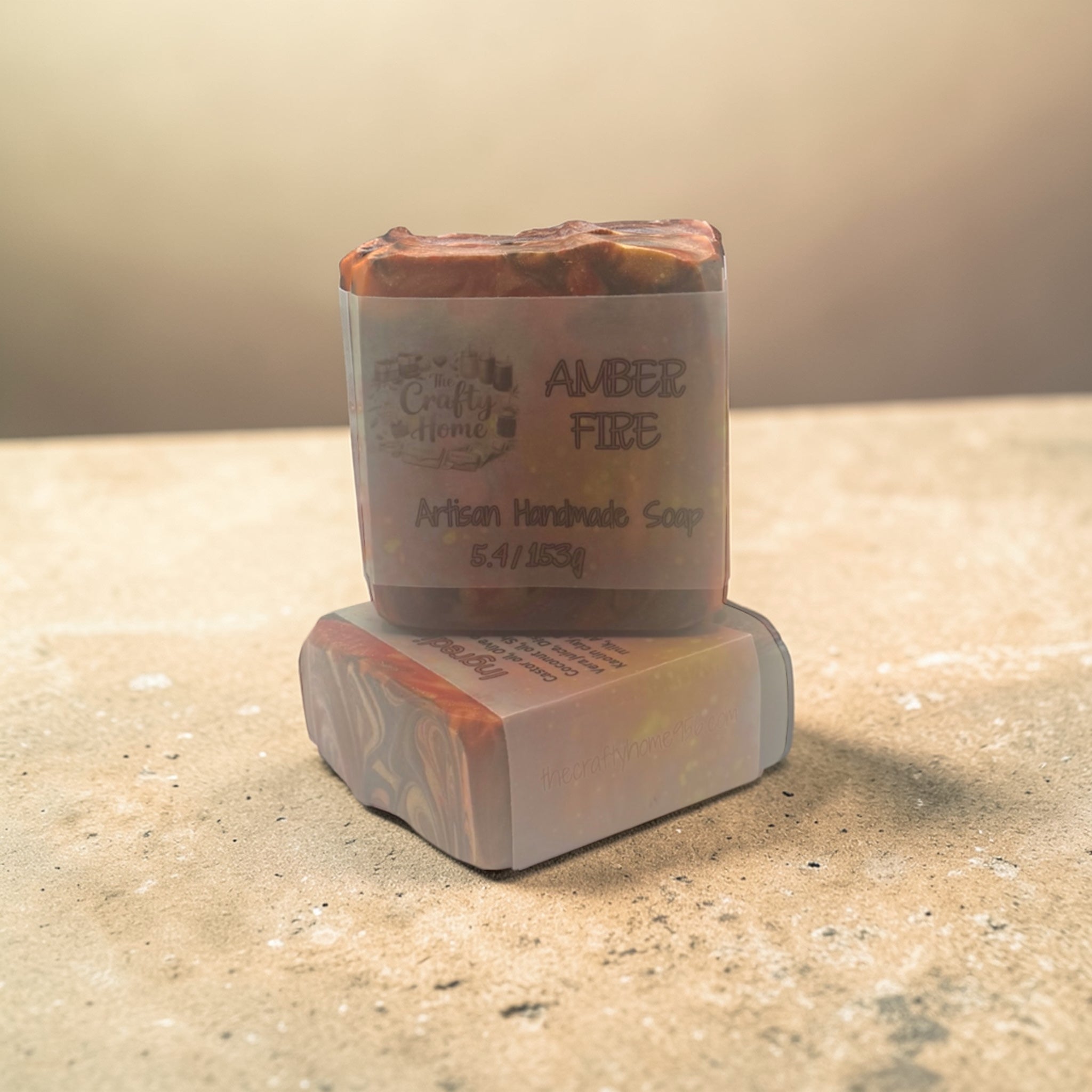 Artisan Handmade Soap Amber Fire