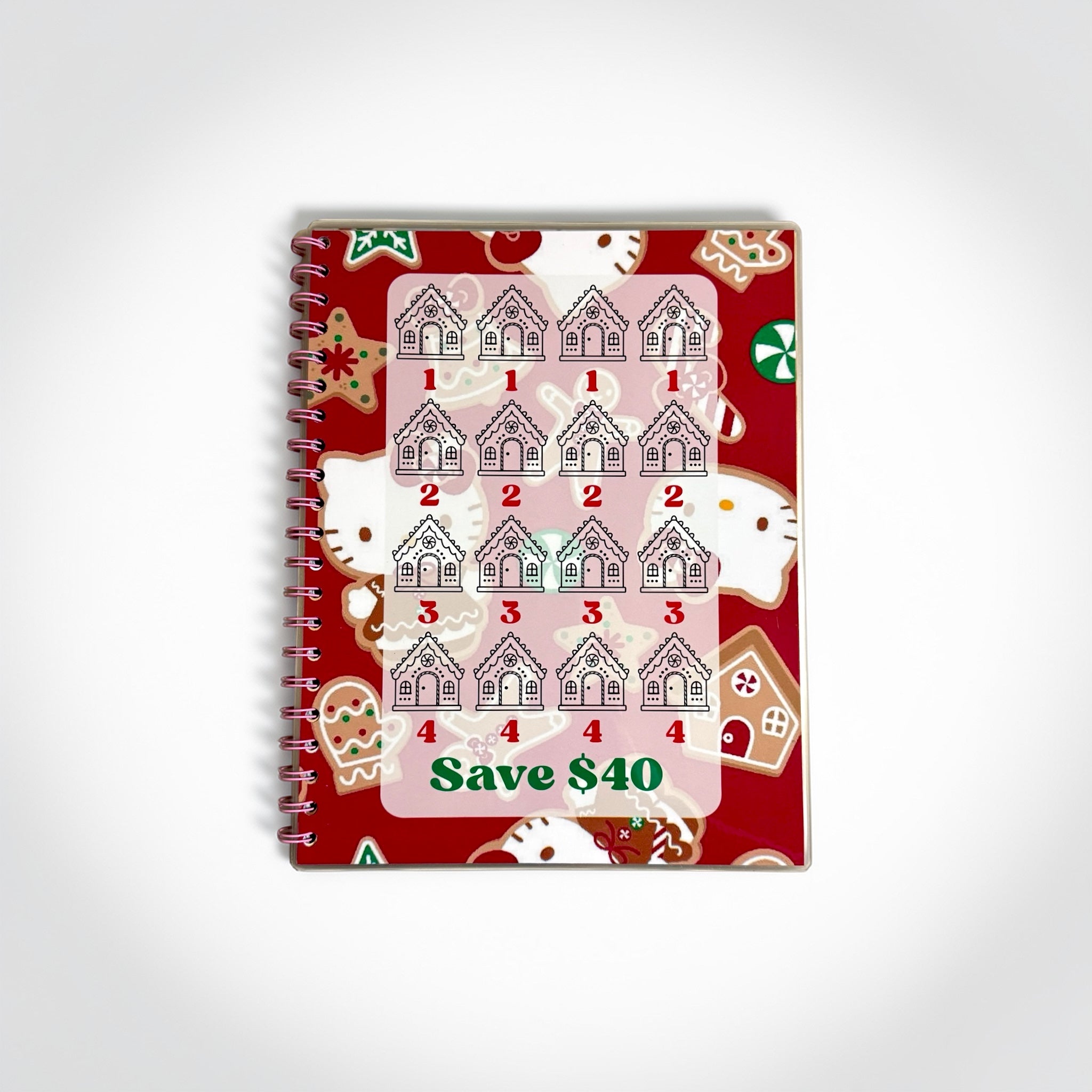 Christmas Savings Challenge Book