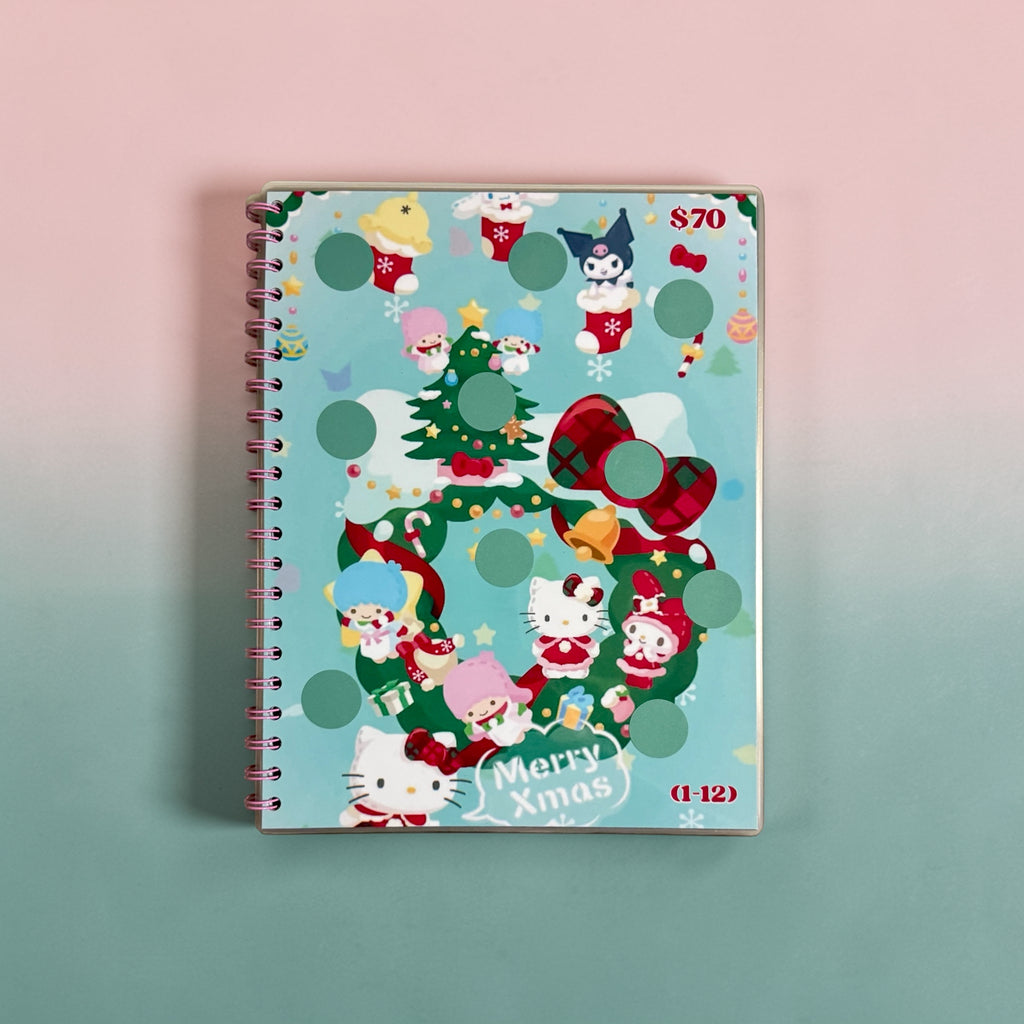 Christmas Savings Challenge Book
