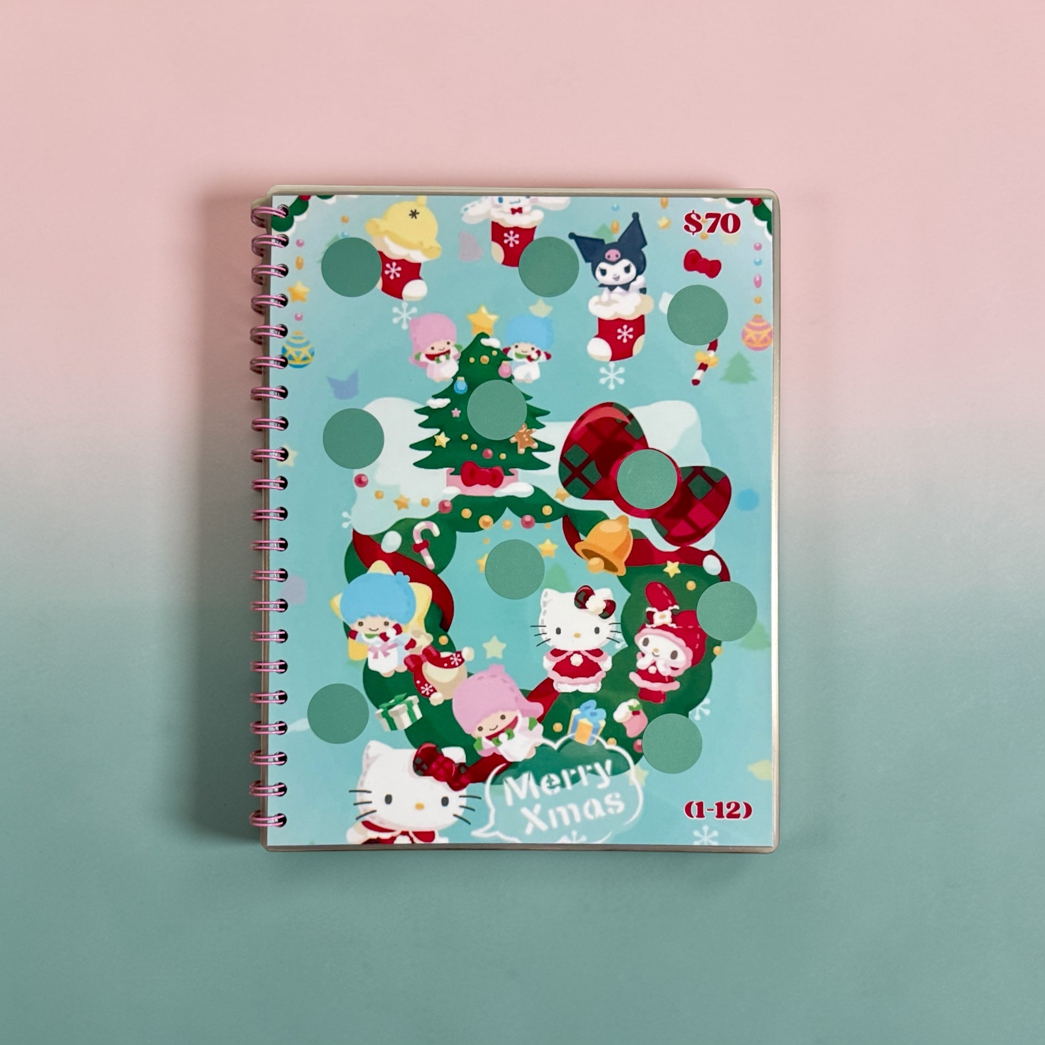Christmas Savings Challenge Book
