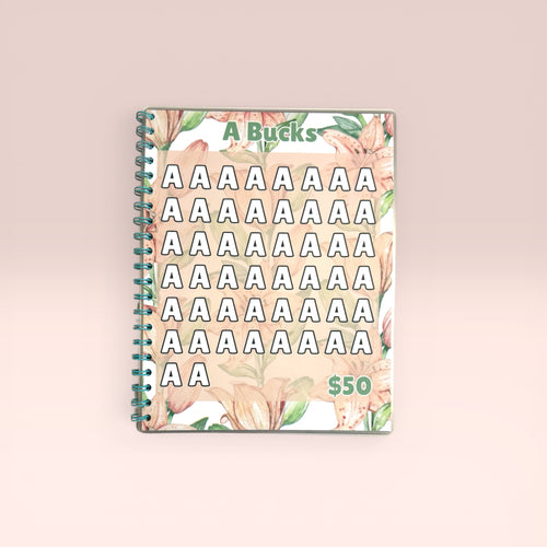 A-L Bucks Saving’s Challenge Binder Set