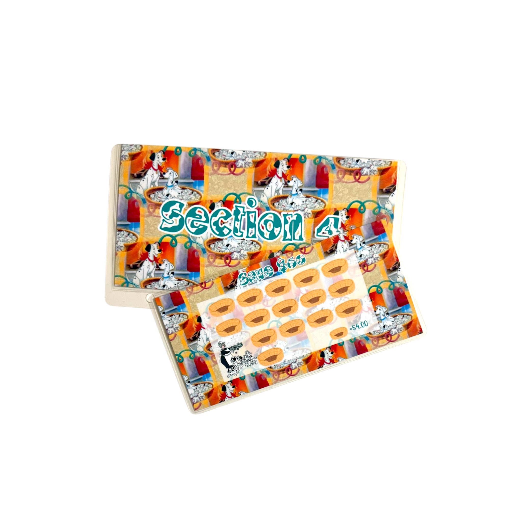 Dog Themed Savings Challenge A6