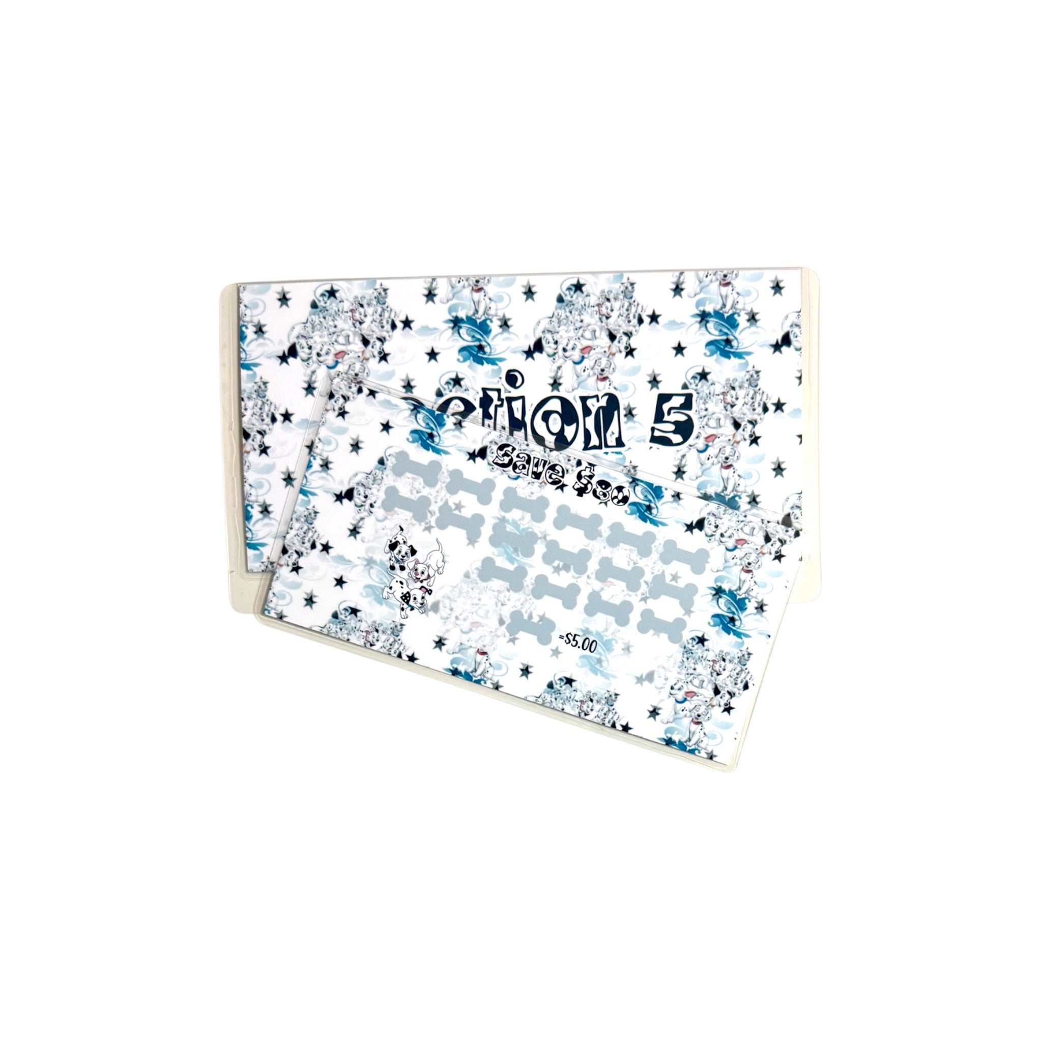 Dog Themed Savings Challenge A6