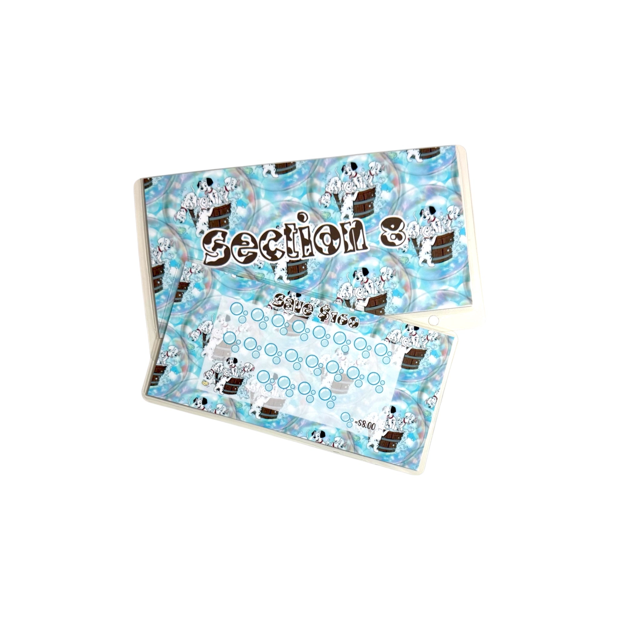 Dog Themed Savings Challenge A6