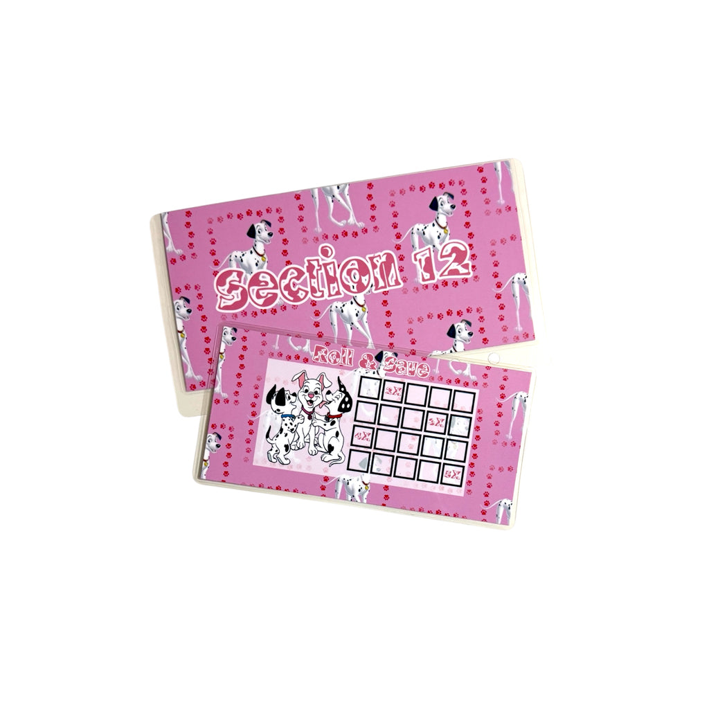 Dog Themed Savings Challenge A6