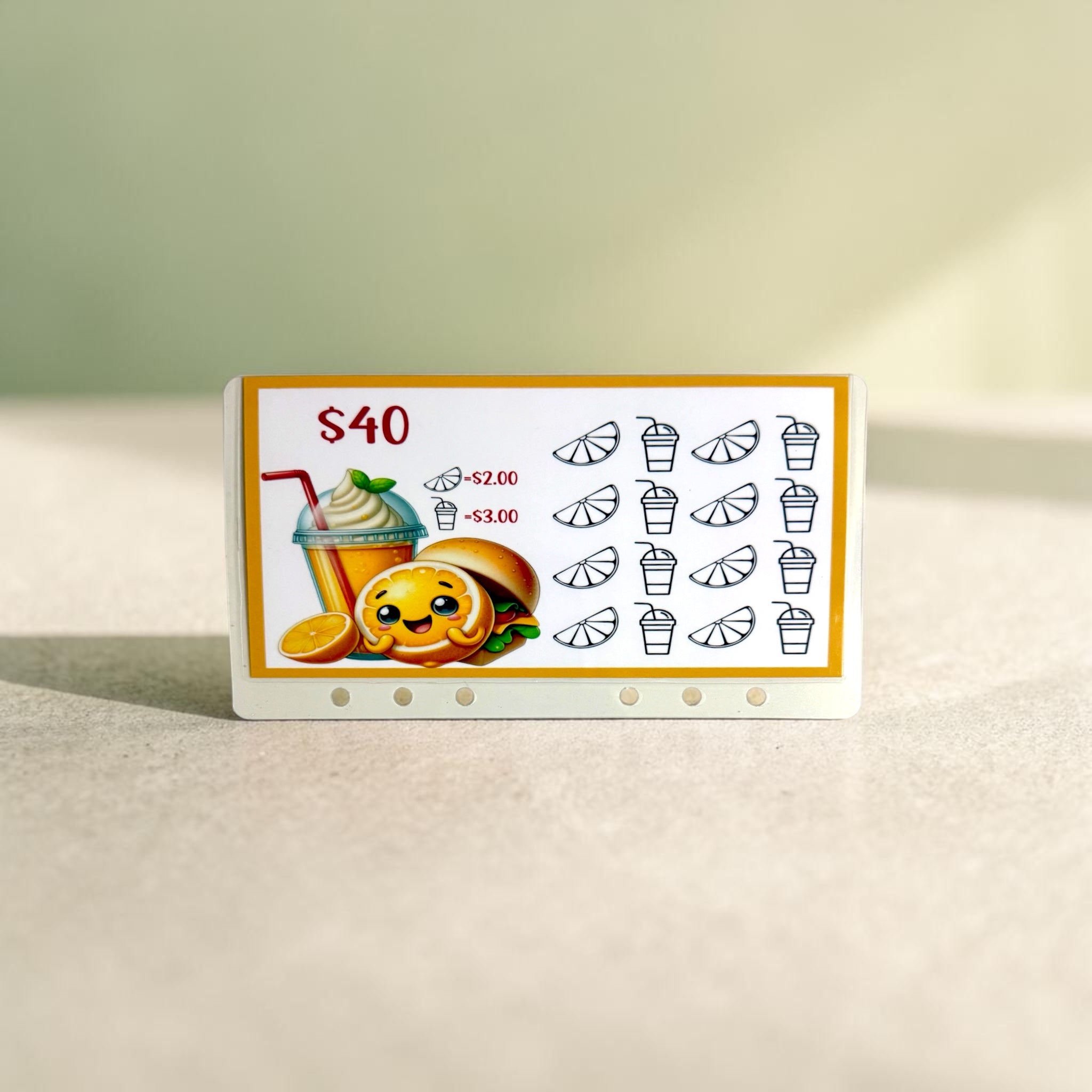 A6 Lemon Savings Challenge