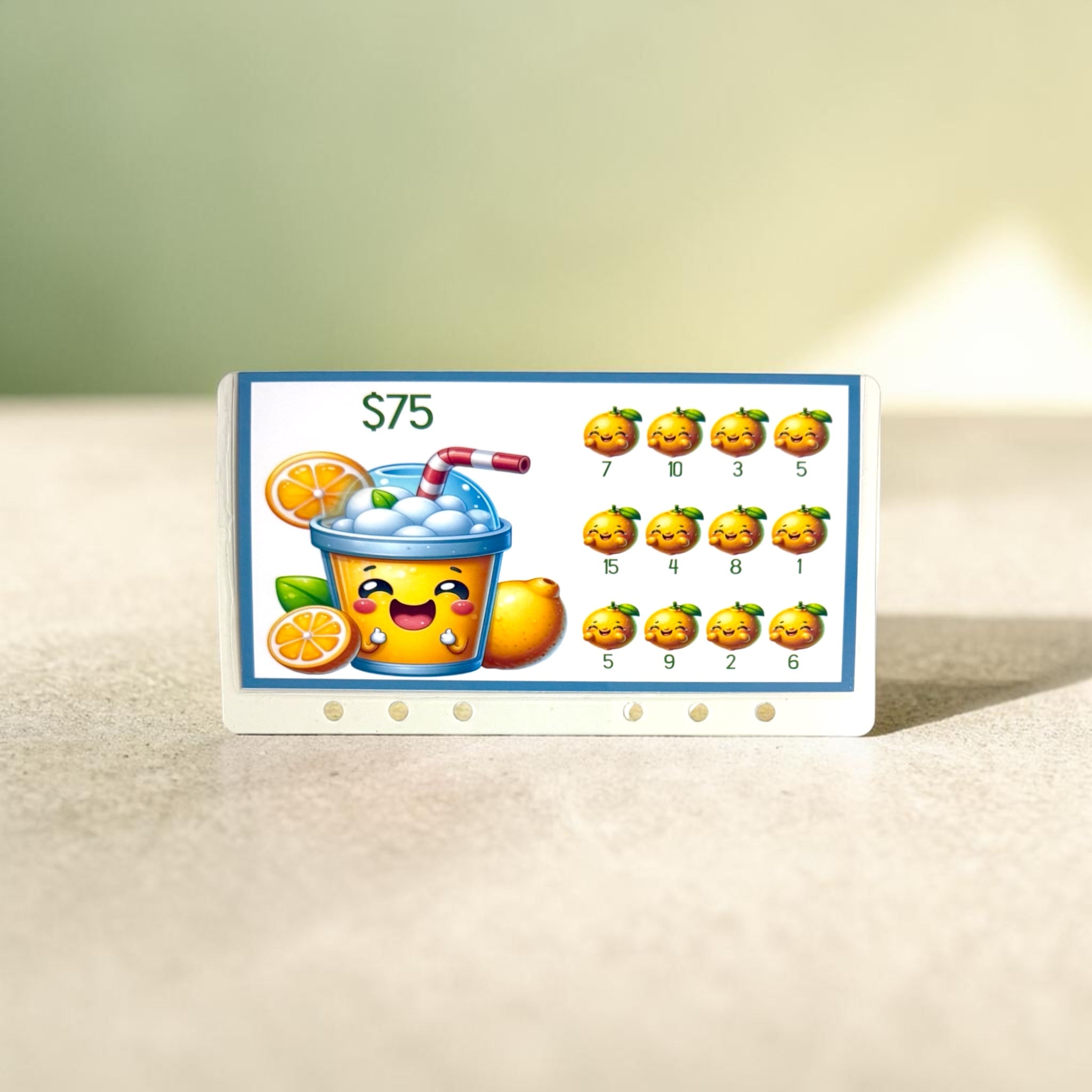 A6 Lemon Savings Challenge