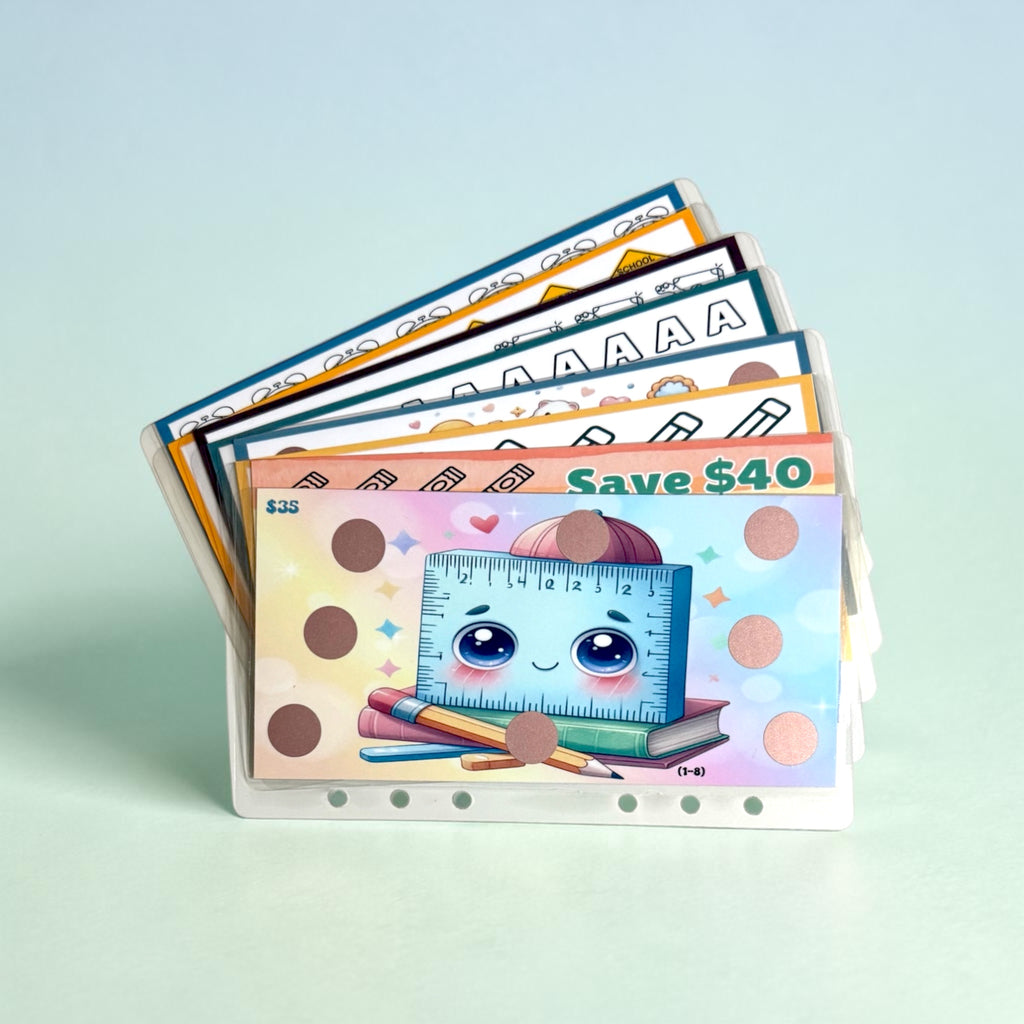 A6 Back to school Savings Challenge