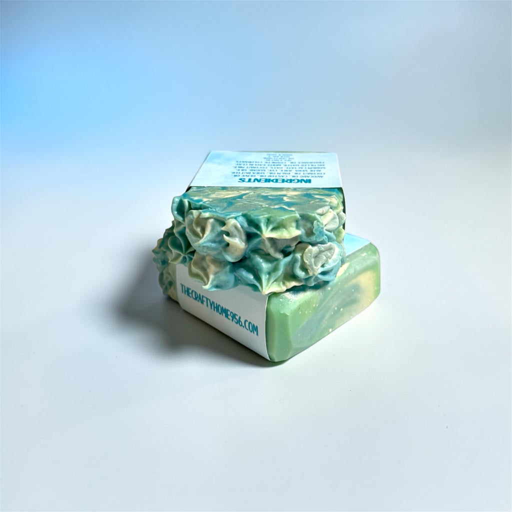 Blue Horizon Artisan Cold Process Soap Bar Masculine Scent Handmade Soap