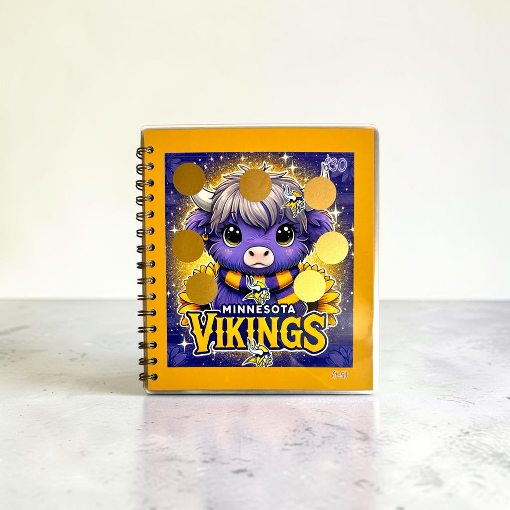 American Football Savings Challenge Book