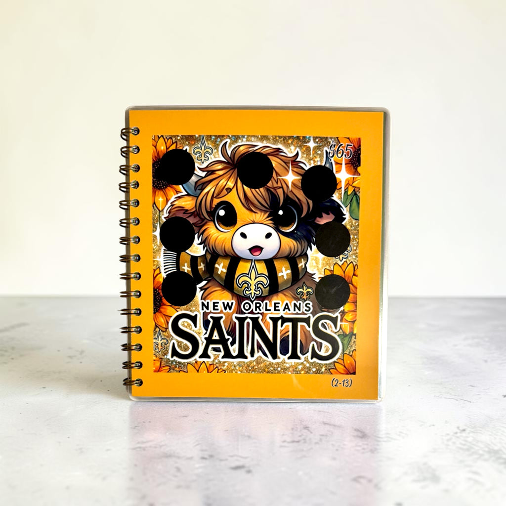 American Football Savings Challenge Book
