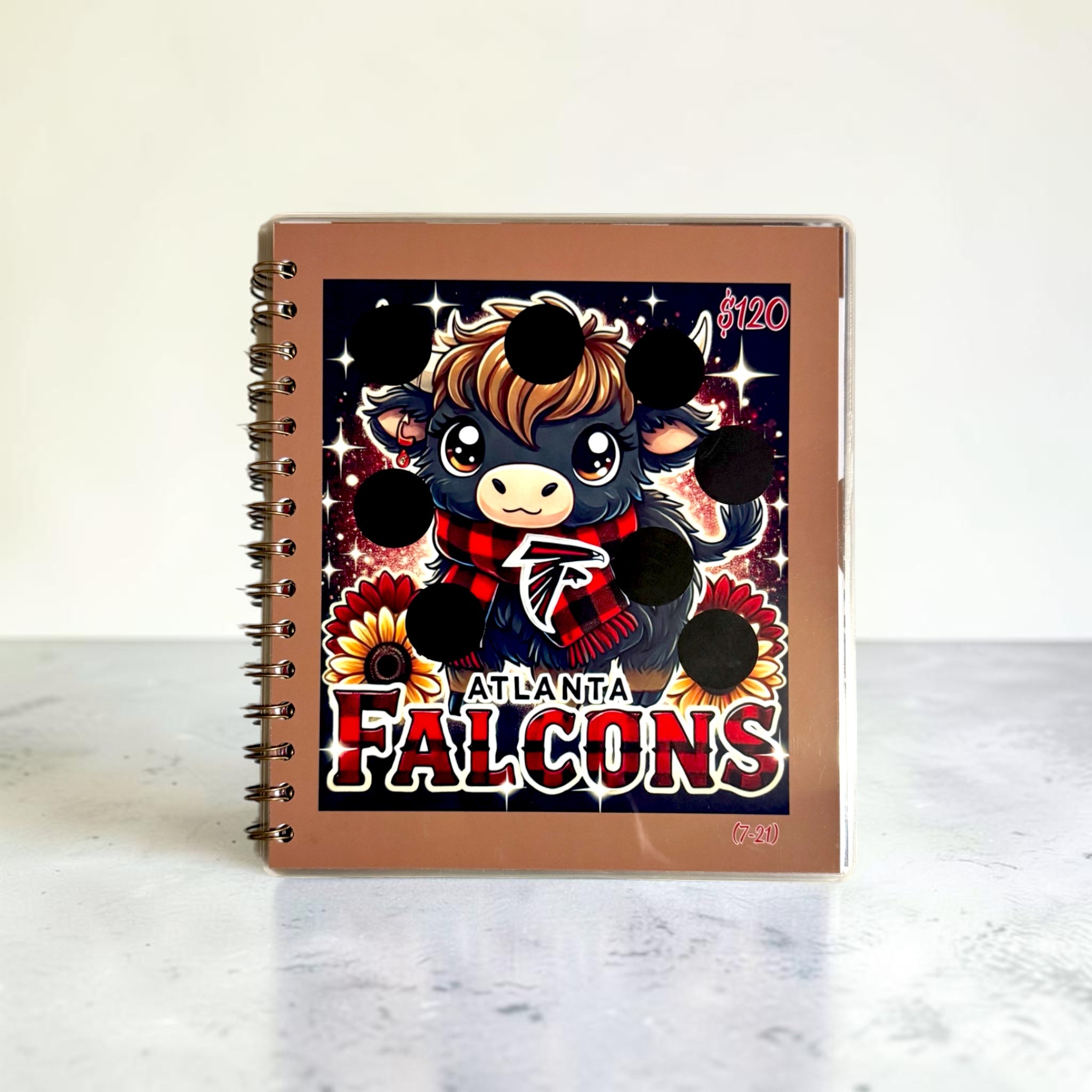 American Football Savings Challenge Book