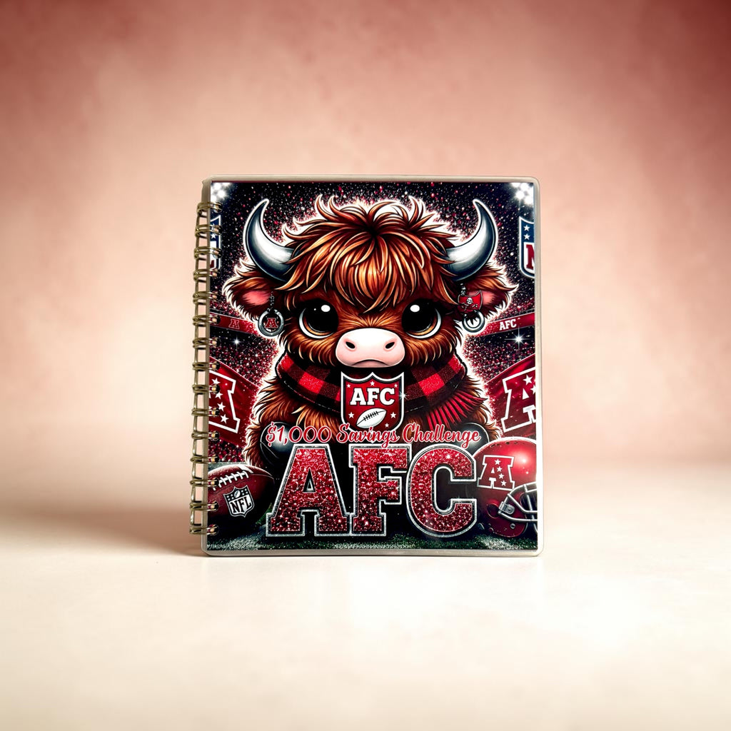 American Football Savings Challenge Book