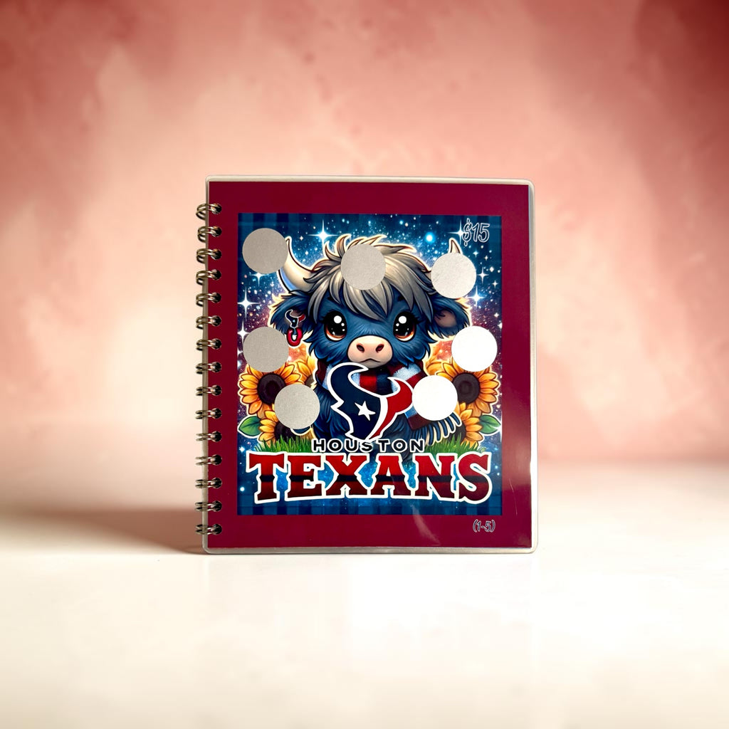 American Football Savings Challenge Book