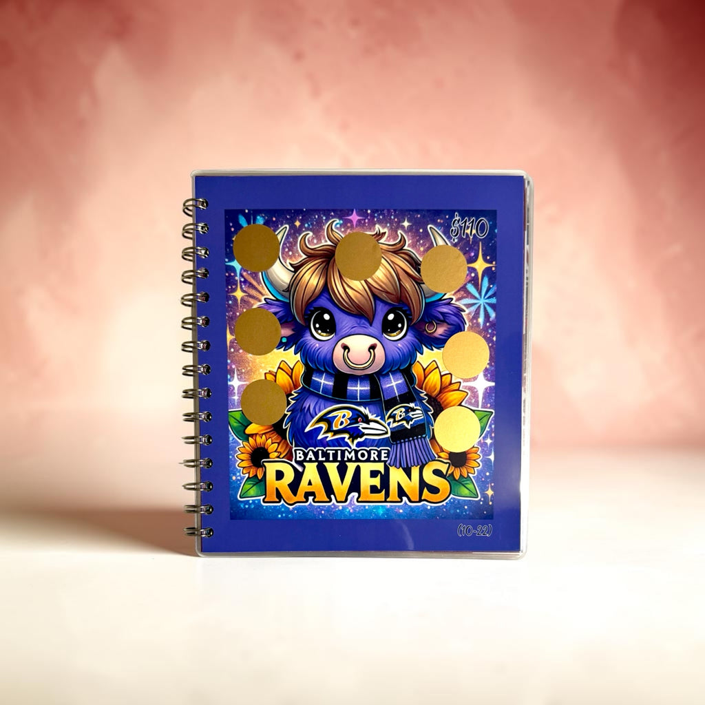 American Football Savings Challenge Book