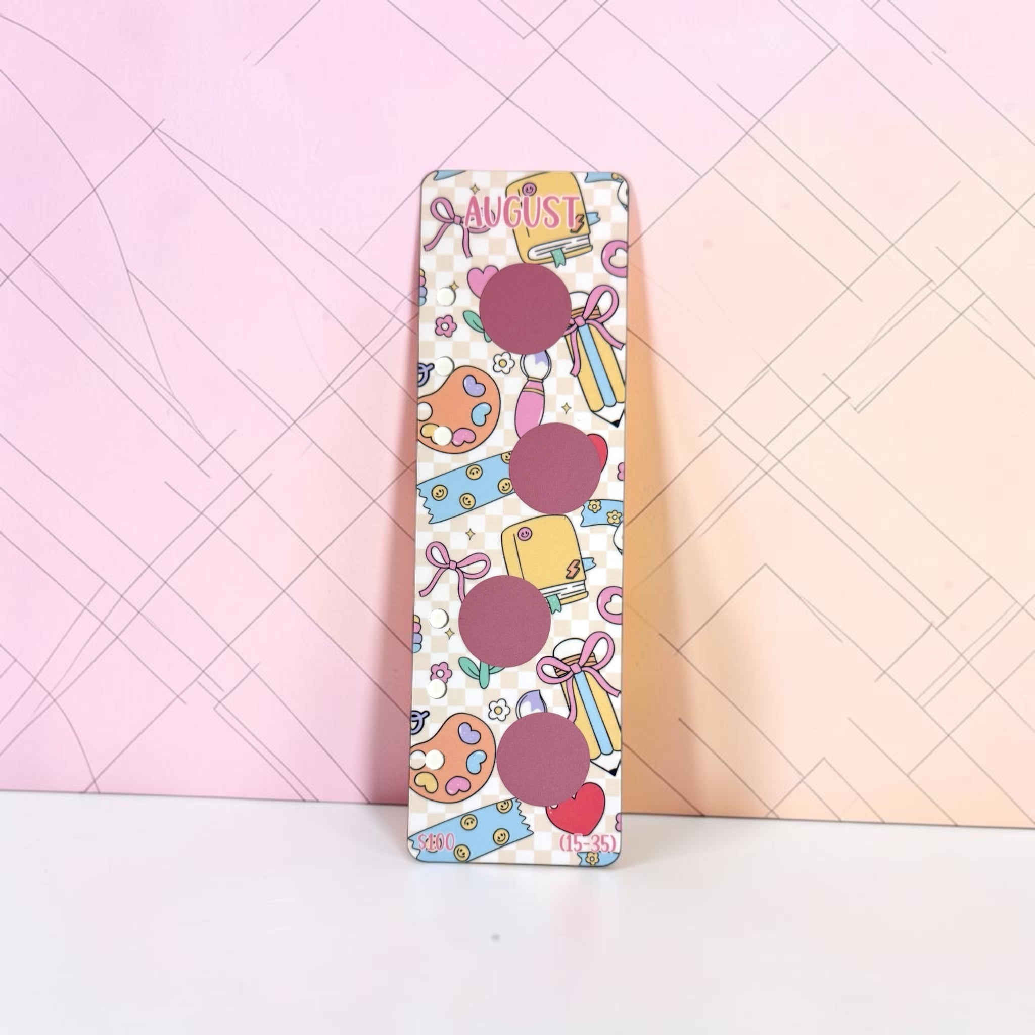A6 Bookmark Challenge