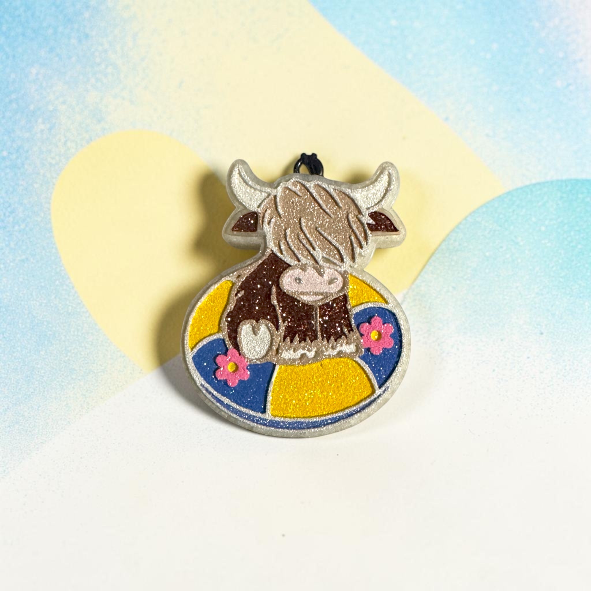 Cow Car Freshie